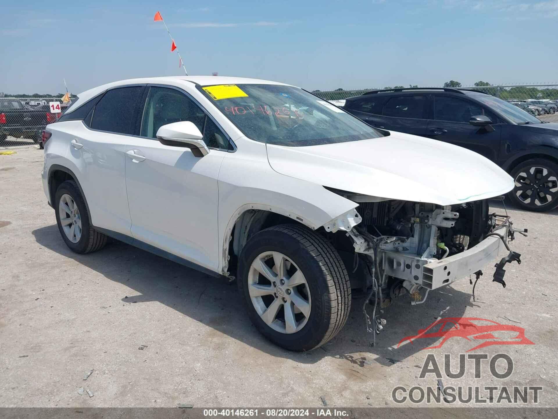 LEXUS RX 350 2016 - 2T2ZZMCA0GC016820