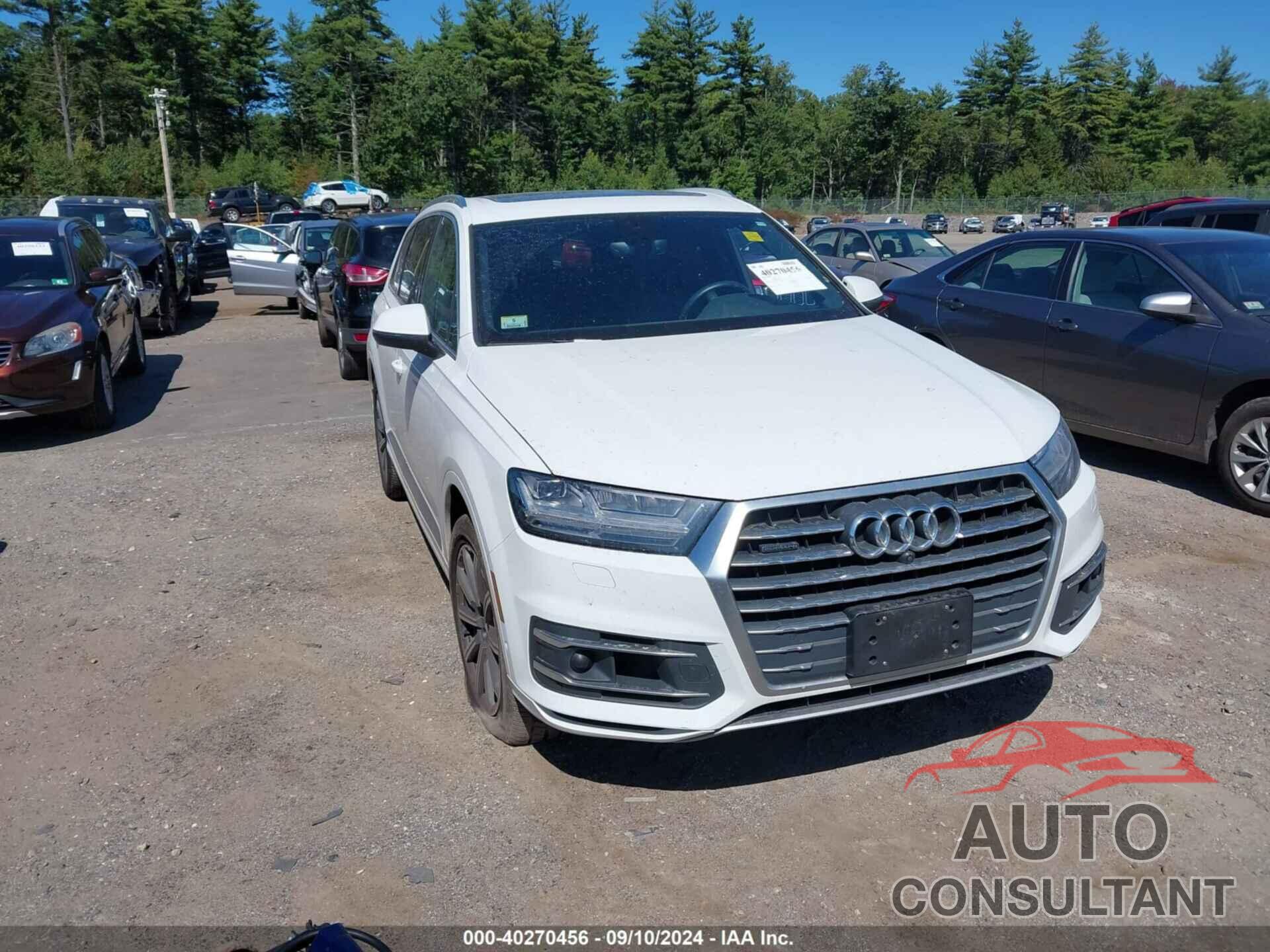 AUDI Q7 2019 - WA1LAAF76KD000319