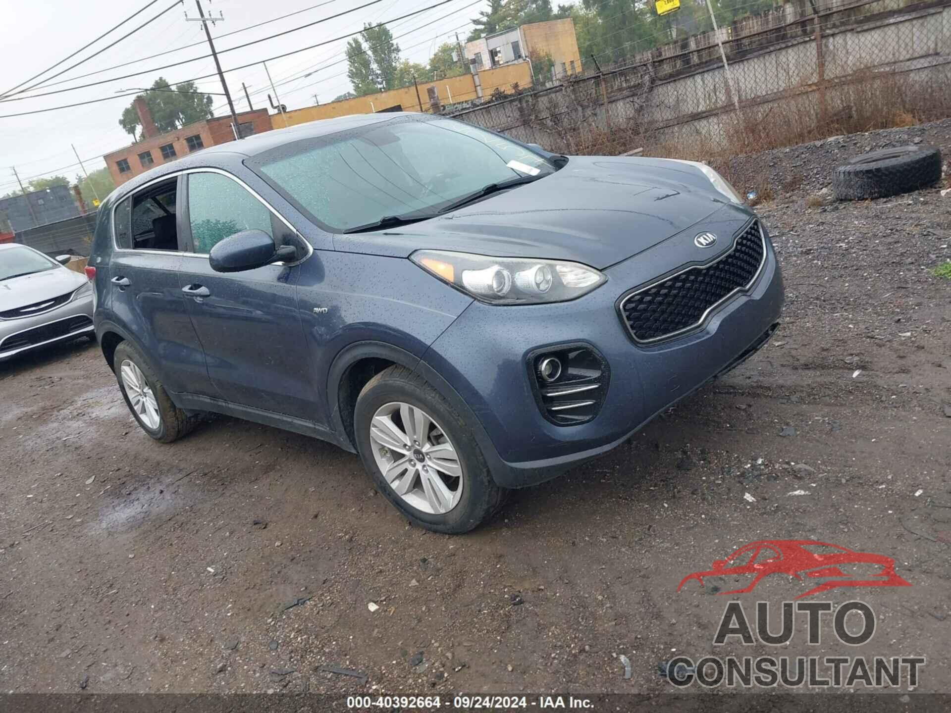 KIA SPORTAGE 2017 - KNDPMCAC8H7102257