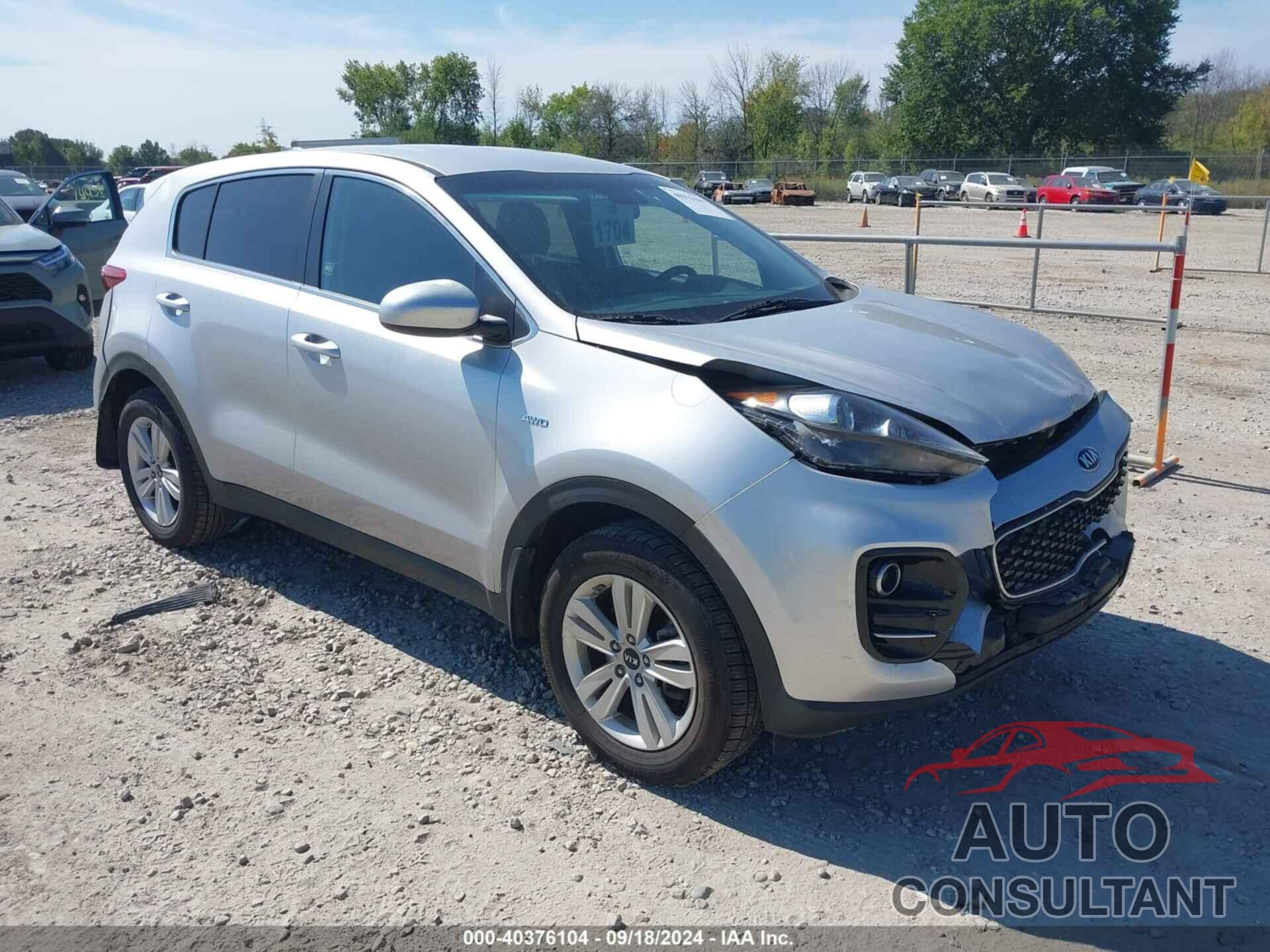 KIA SPORTAGE 2019 - KNDPMCAC3K7534052