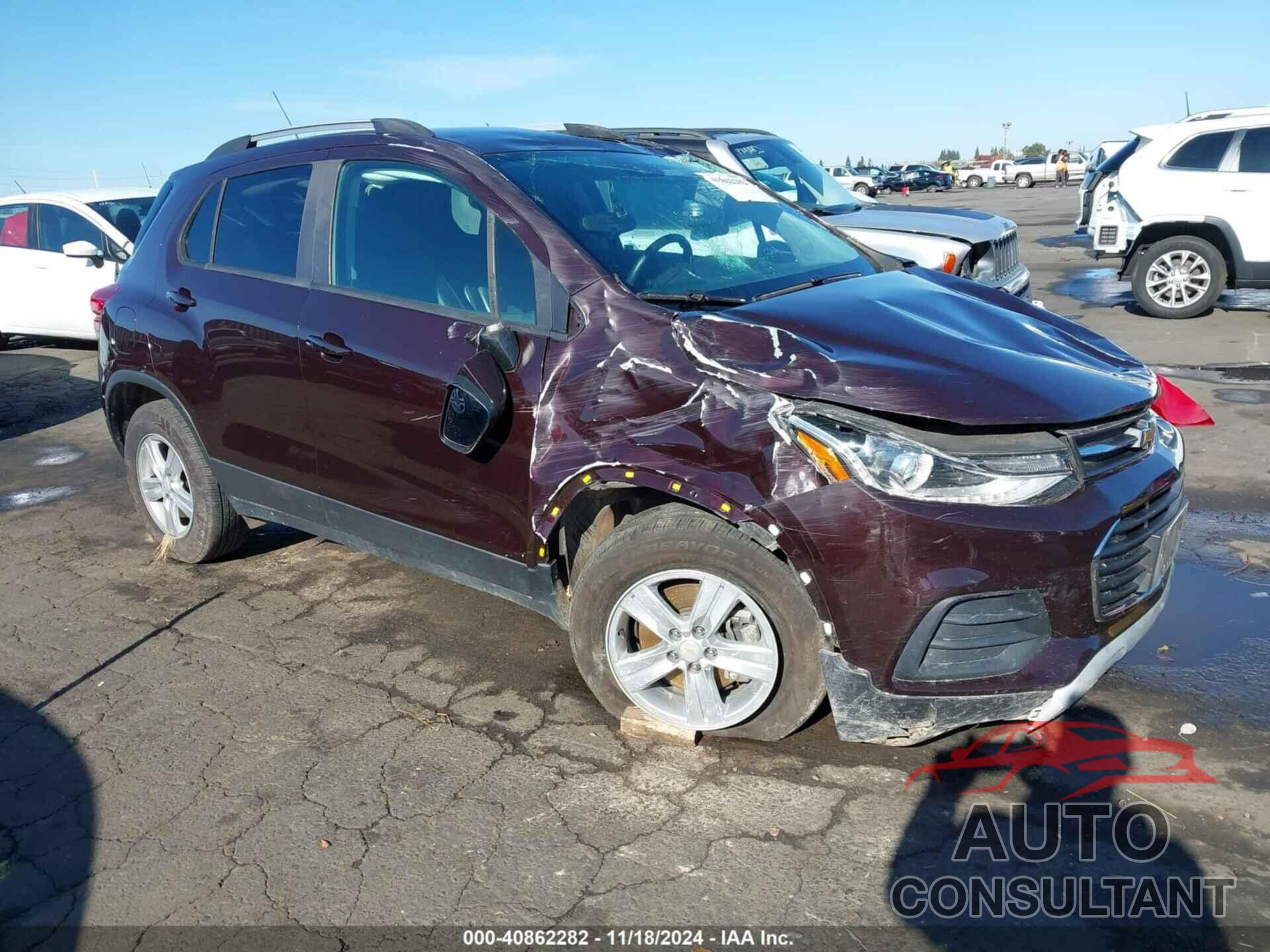 CHEVROLET TRAX 2021 - KL7CJPSB2MB331512