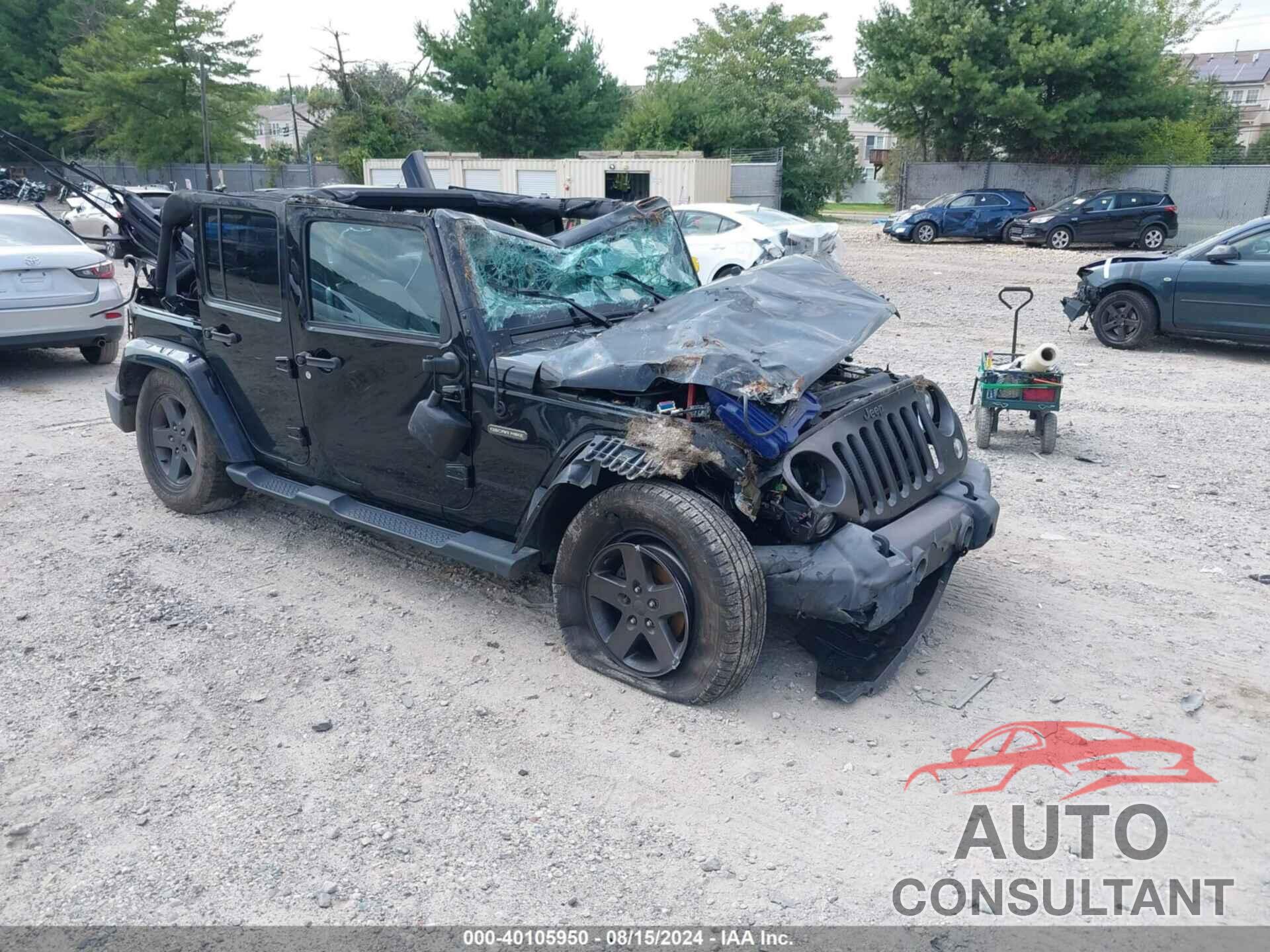 JEEP WRANGLER UNLIMITED 2016 - 1C4HJWDG4GL167707