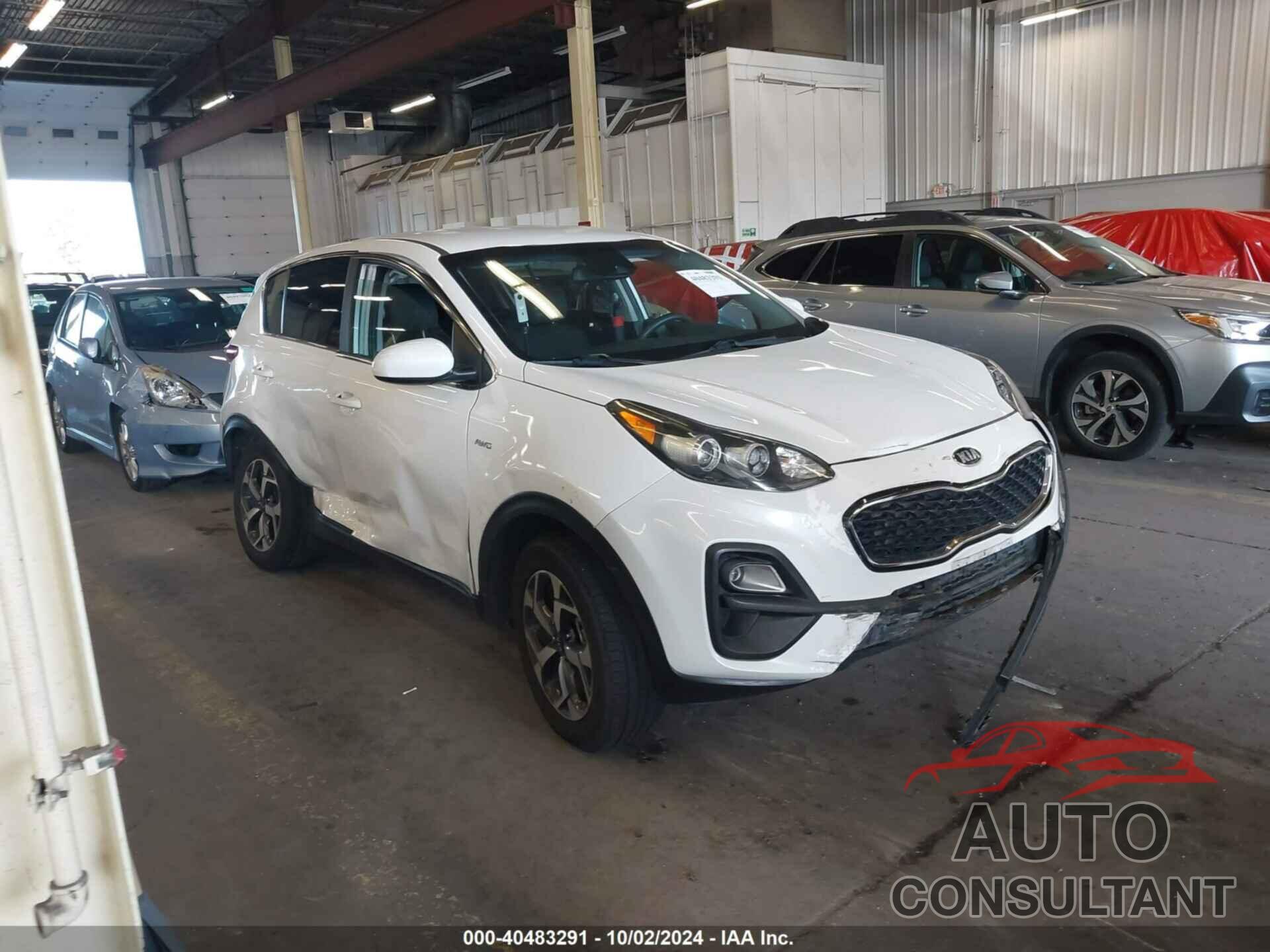 KIA SPORTAGE 2021 - KNDPMCAC3M7944885