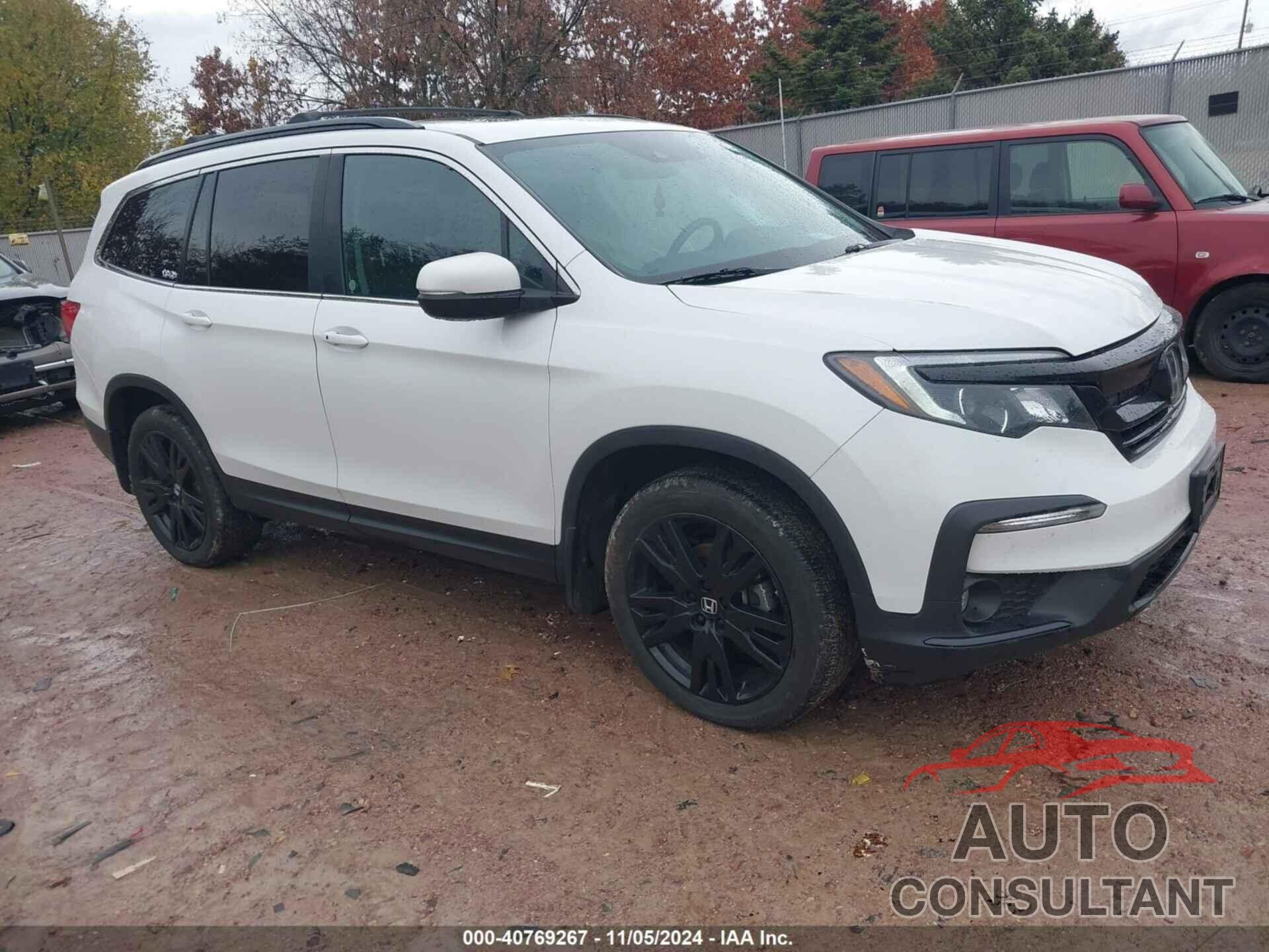 HONDA PILOT 2021 - 5FNYF6H28MB012186