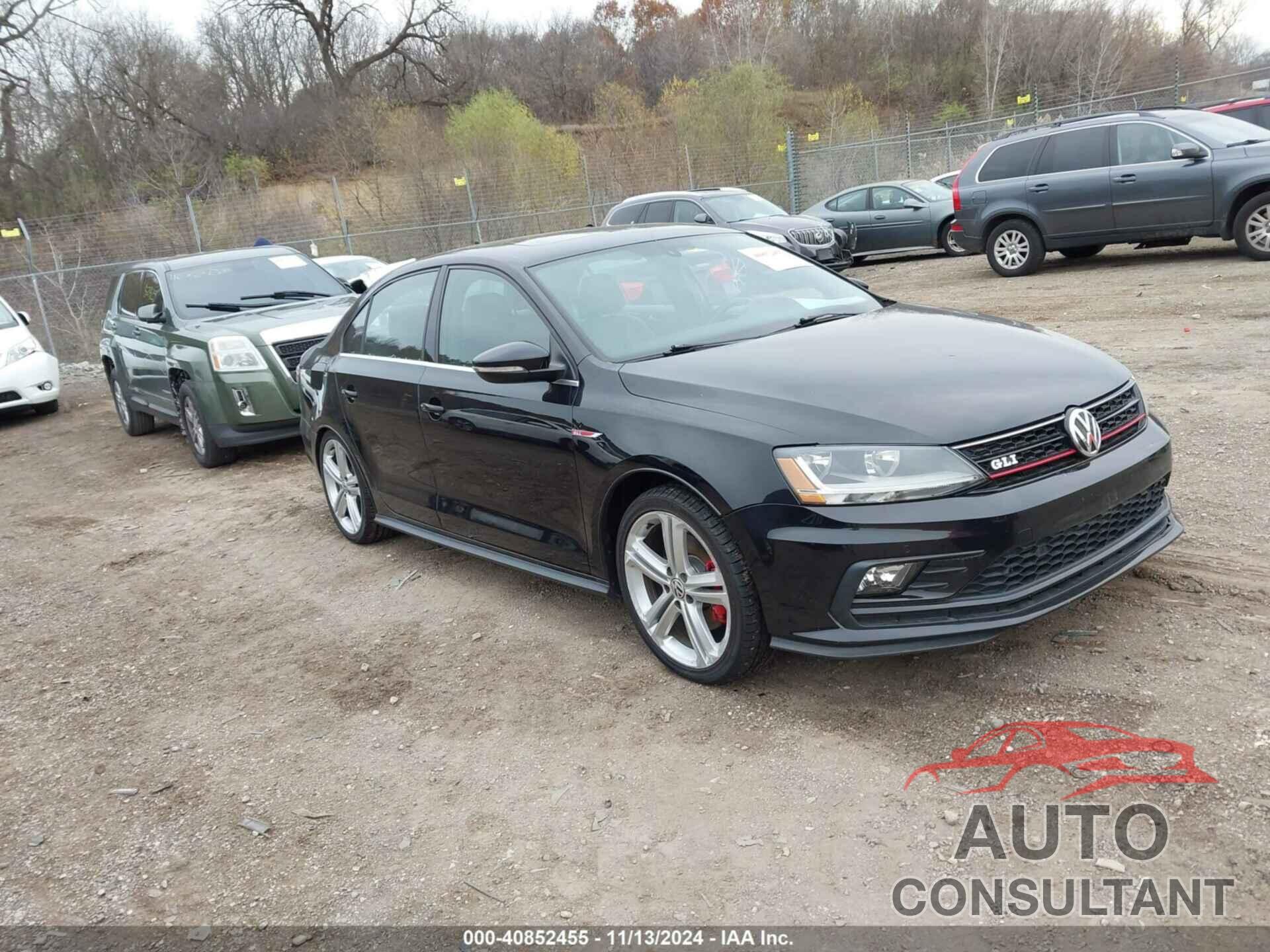 VOLKSWAGEN JETTA 2017 - 3VW4T7AJ9HM335174