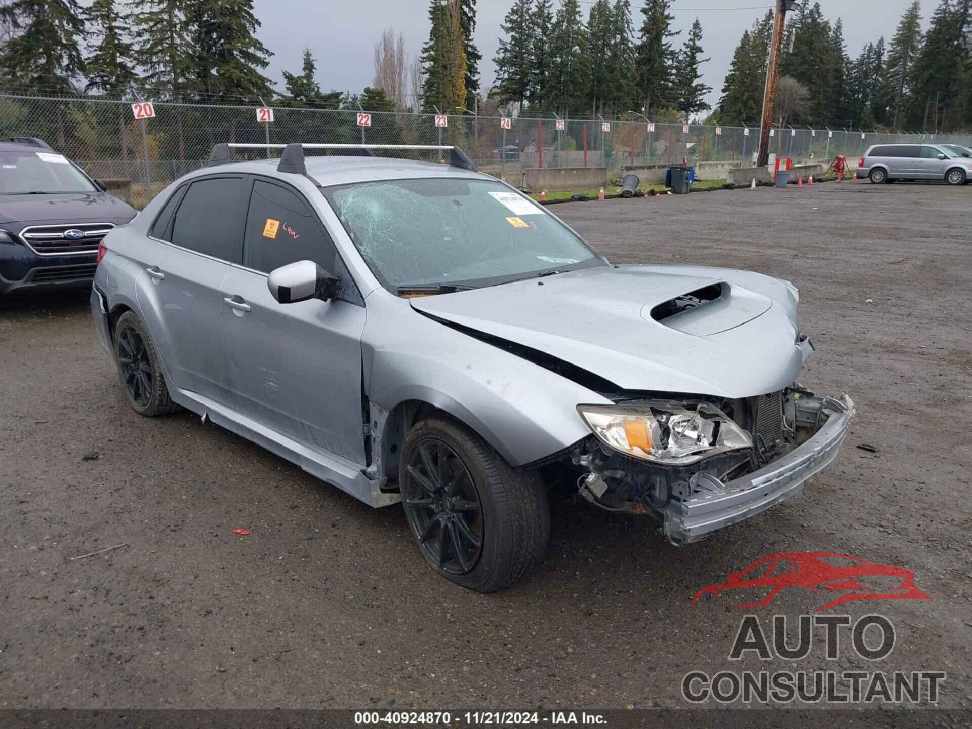 SUBARU IMPREZA WRX 2013 - JF1GV7E62DG022798