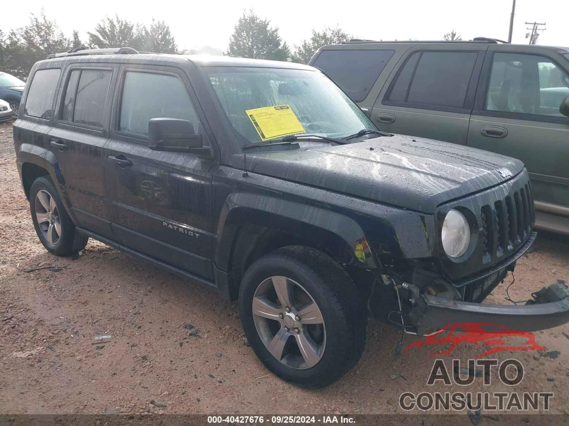JEEP PATRIOT 2017 - 1C4NJRFB0HD195795