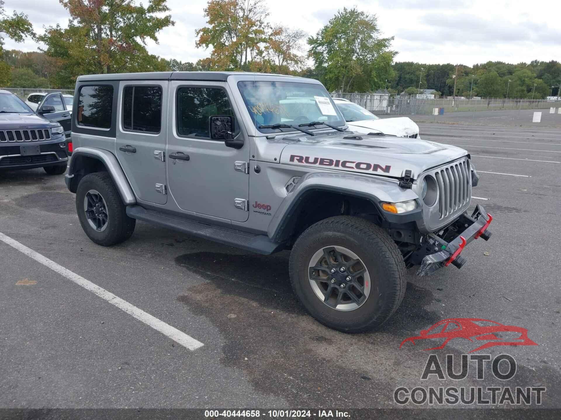 JEEP WRANGLER UNLIMITED 2018 - 1C4HJXFG6JW312321
