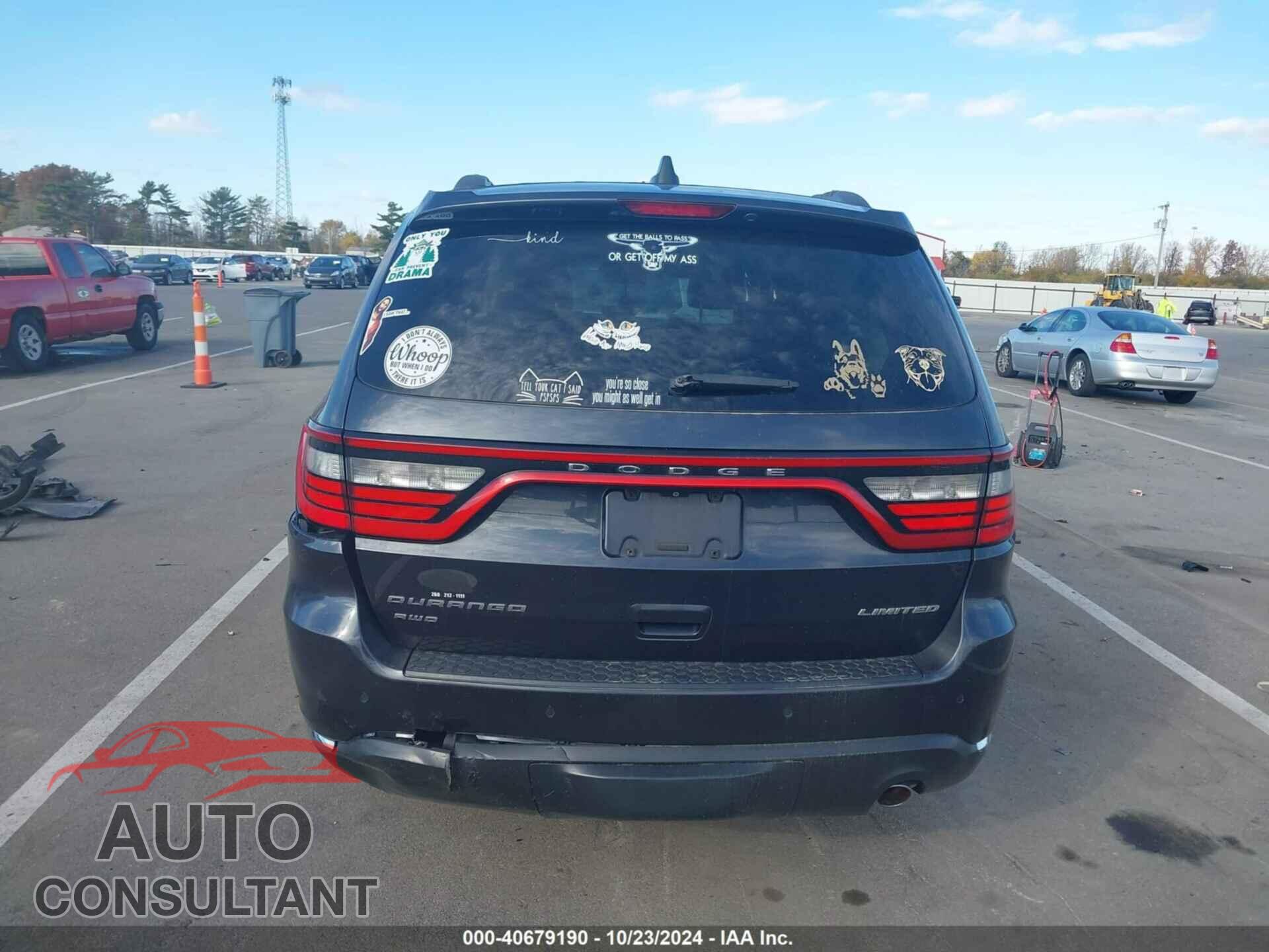 DODGE DURANGO 2014 - 1C4RDJDG7EC281650