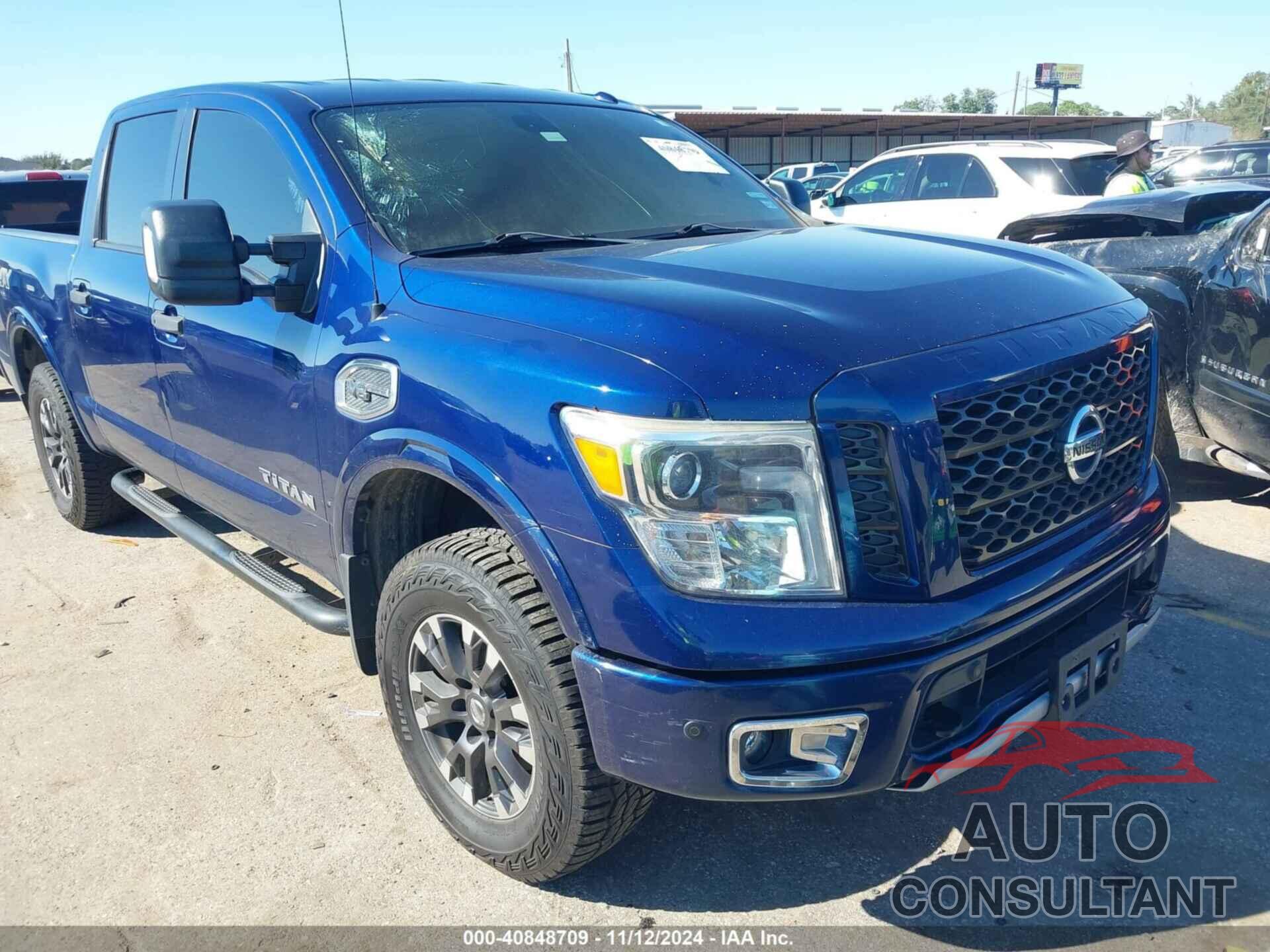 NISSAN TITAN 2017 - 1N6AA1E52HN562196