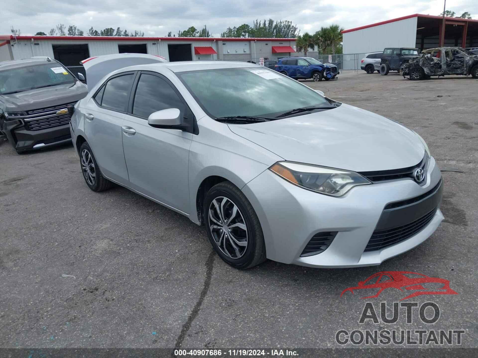 TOYOTA COROLLA 2015 - 2T1BURHE3FC471883