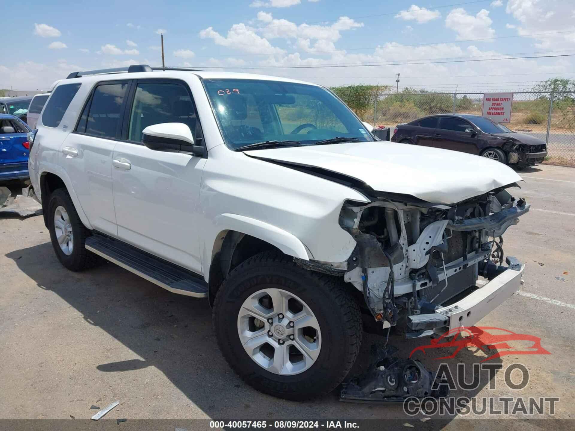 TOYOTA 4RUNNER 2019 - JTEBU5JR6K5720685