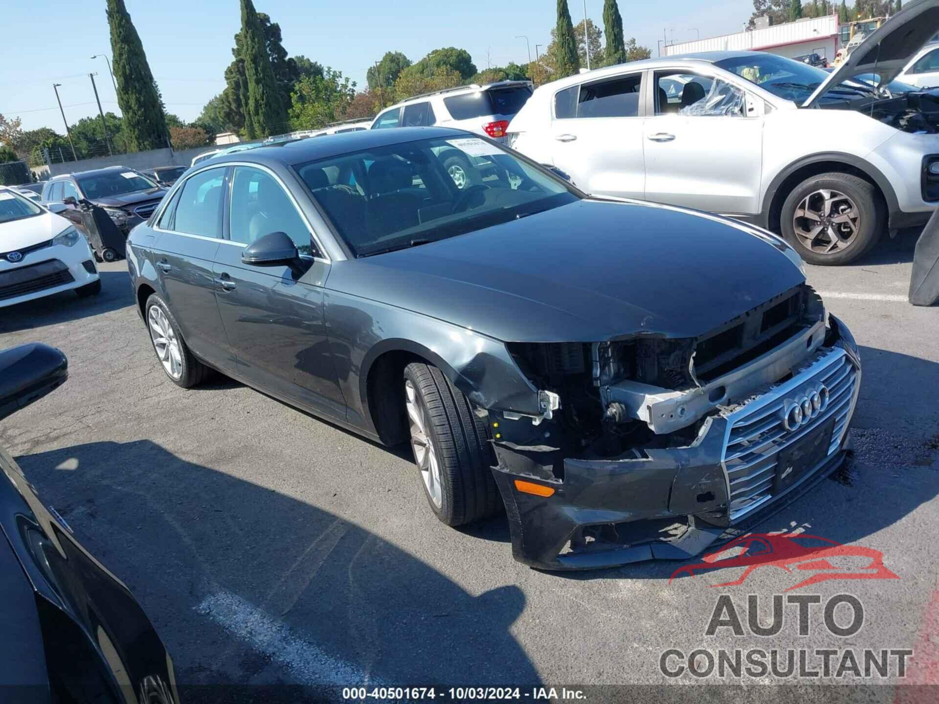 AUDI A4 2019 - WAUGMAF42KN004394