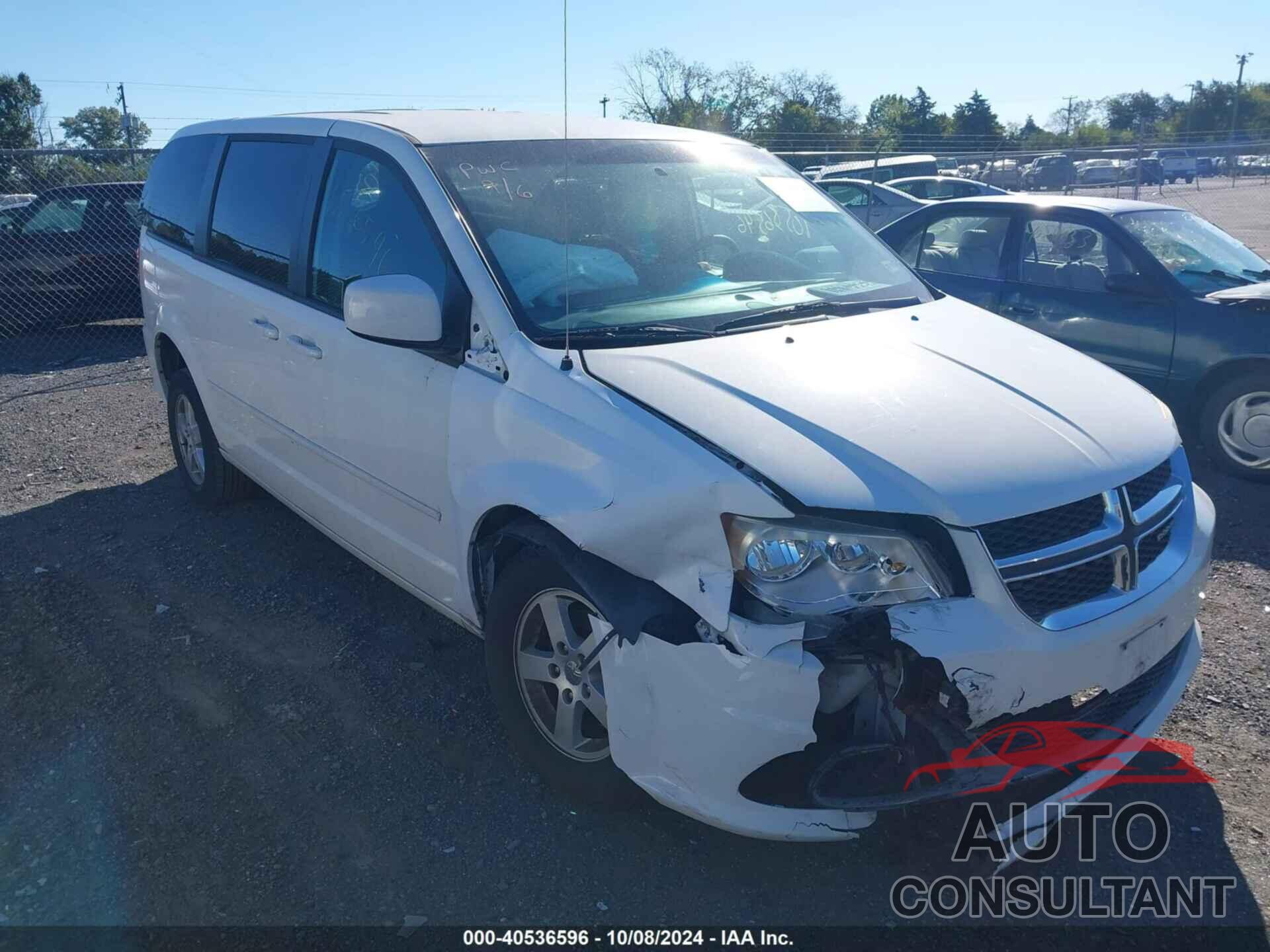 DODGE GRAND CARAVAN 2011 - 2D4RN3DG8BR626554