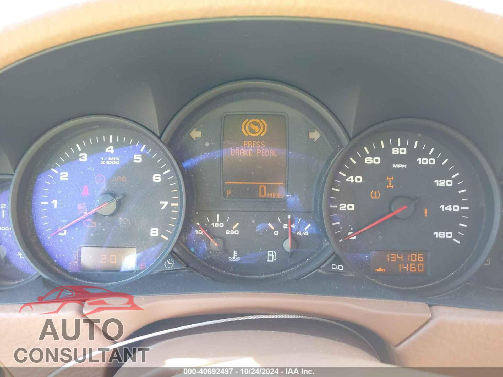 PORSCHE CAYENNE 2010 - WP1AA2APXALA03849