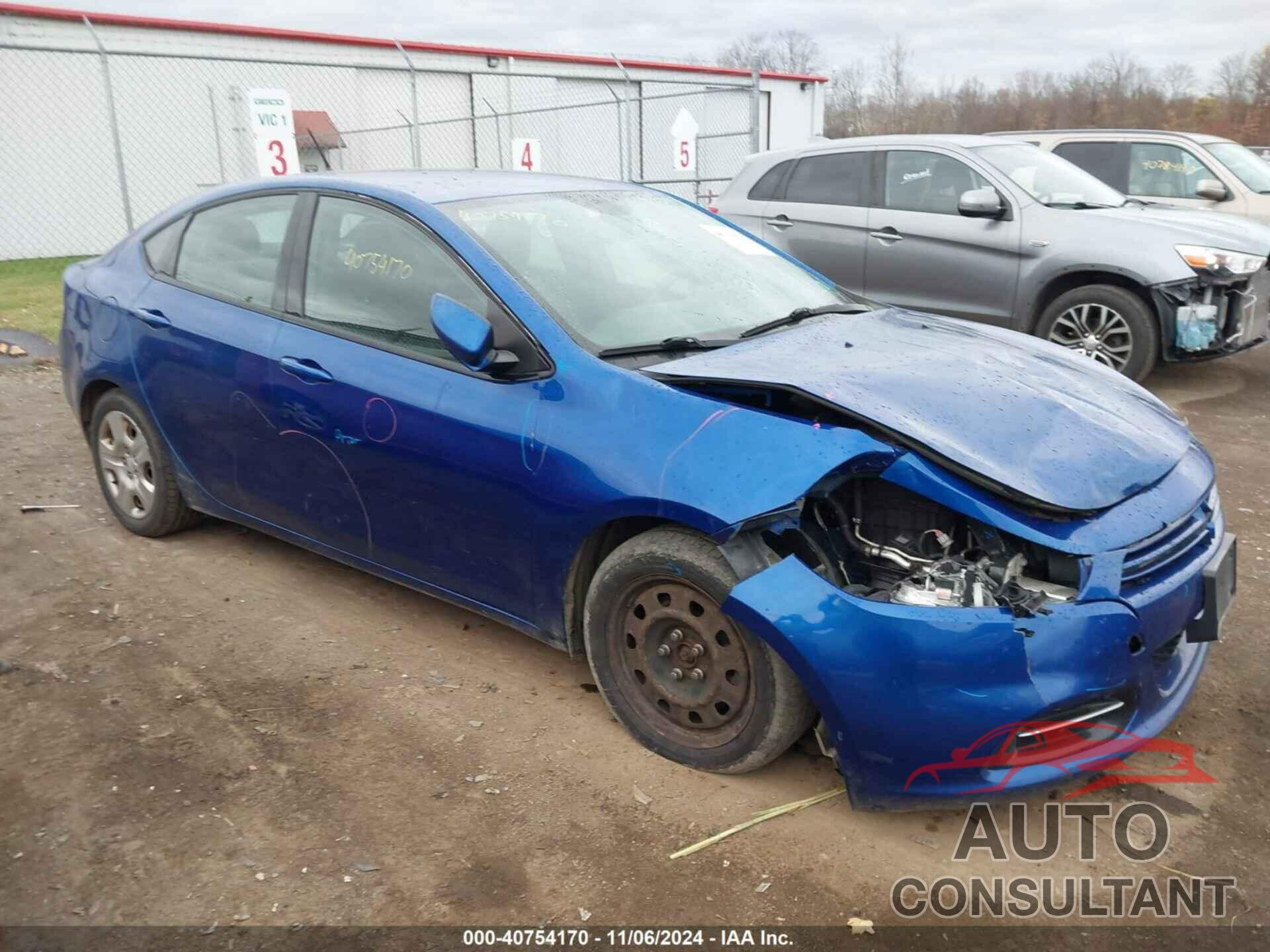 DODGE DART 2014 - 1C3CDFAA5ED698878