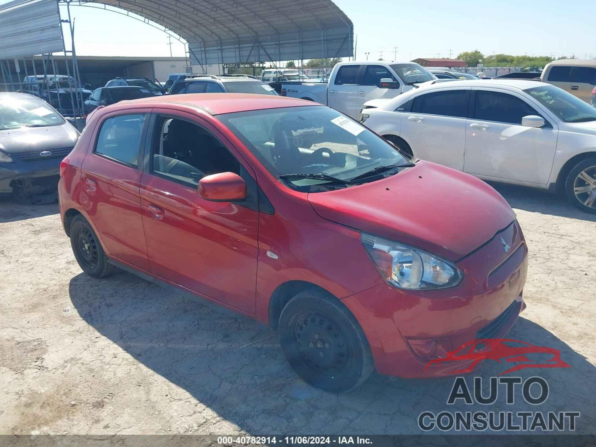 MITSUBISHI MIRAGE 2015 - ML32A3HJ4FH046030