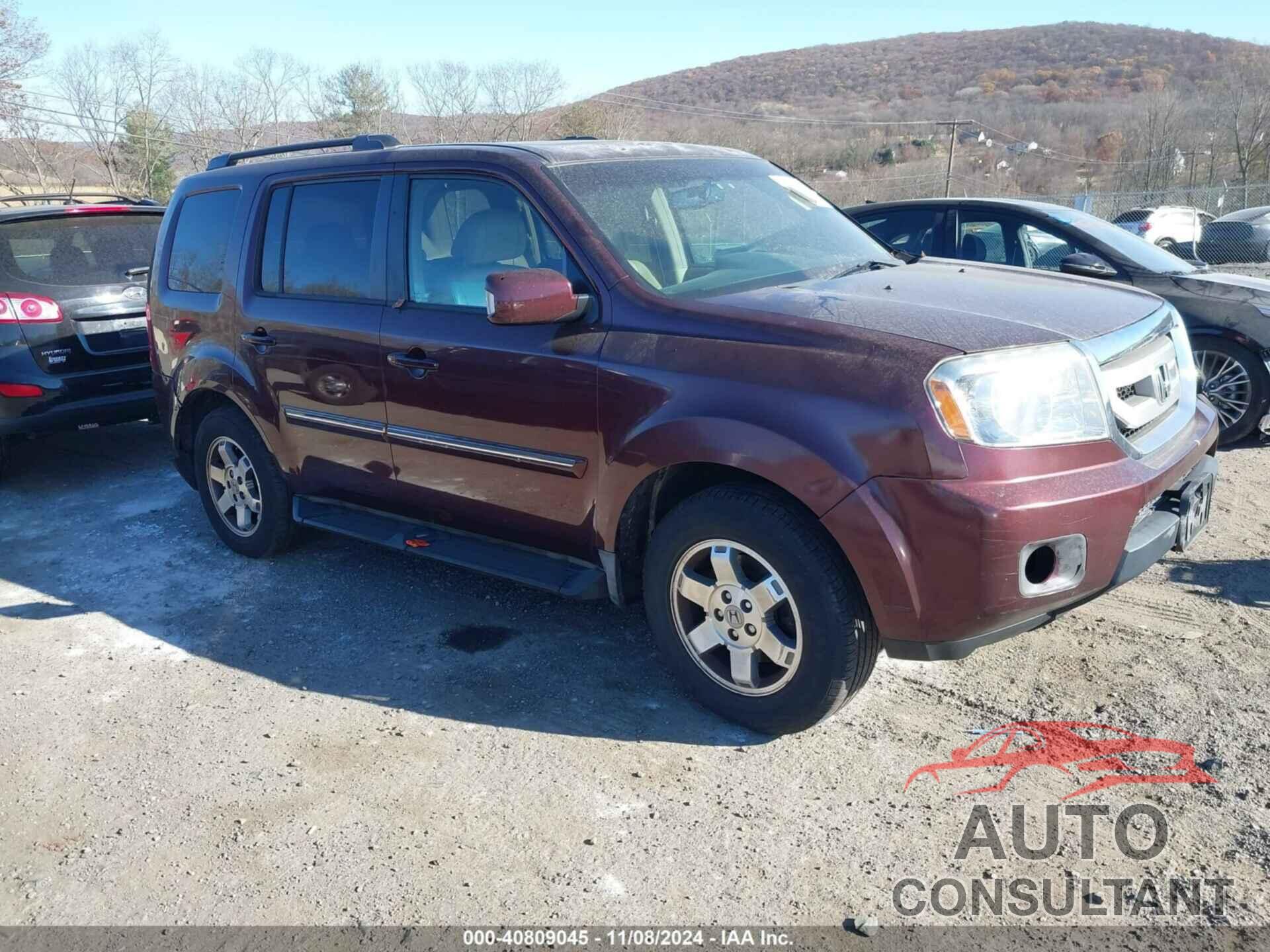 HONDA PILOT 2009 - 5FNYF48949B007835