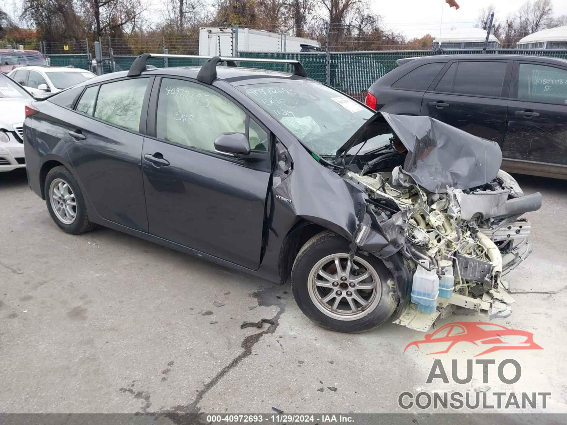 TOYOTA PRIUS 2019 - JTDKARFU6K3077963