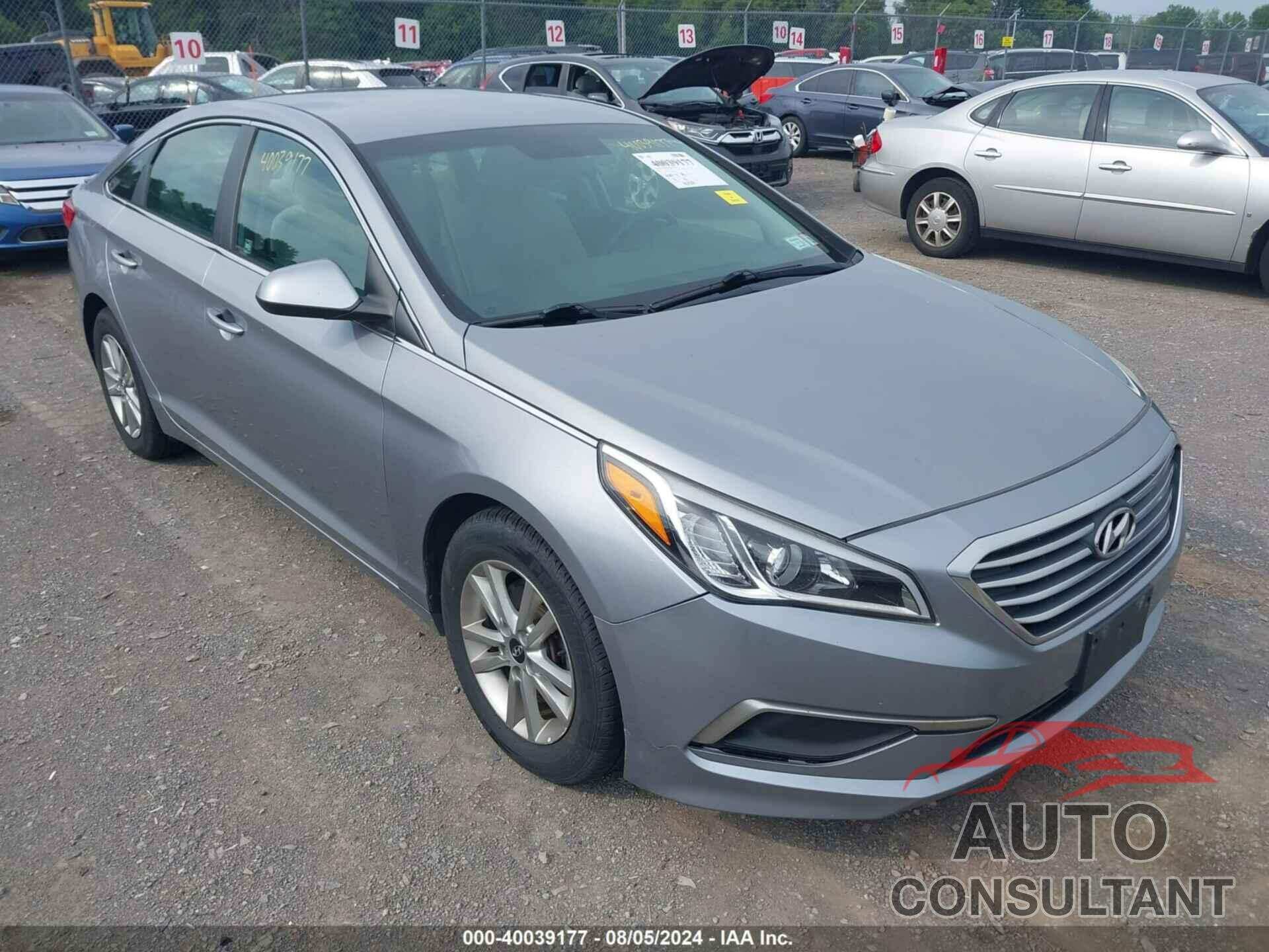 HYUNDAI SONATA 2017 - 5NPE24AFXHH456449