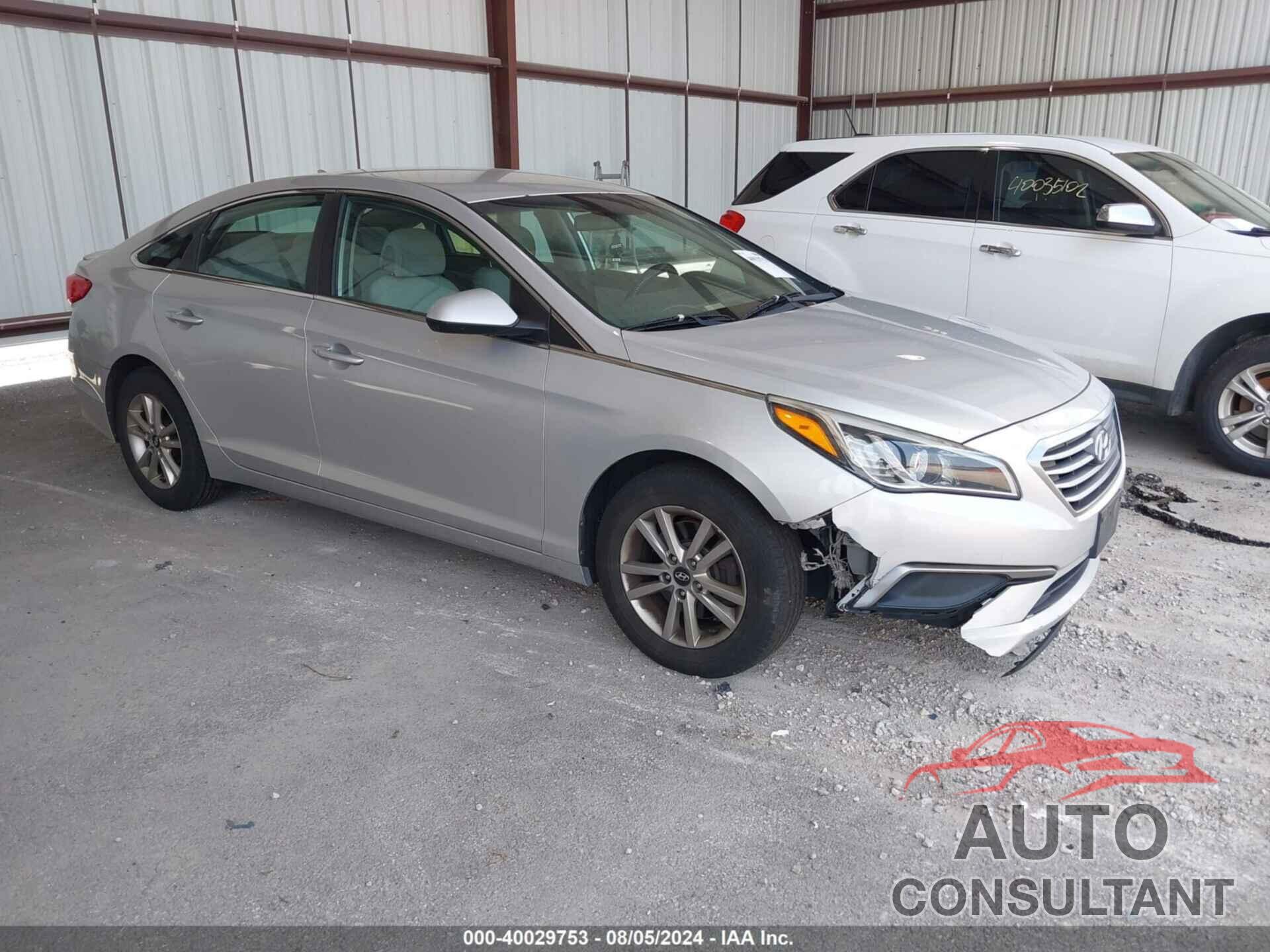 HYUNDAI SONATA 2016 - 5NPE24AF9GH385842