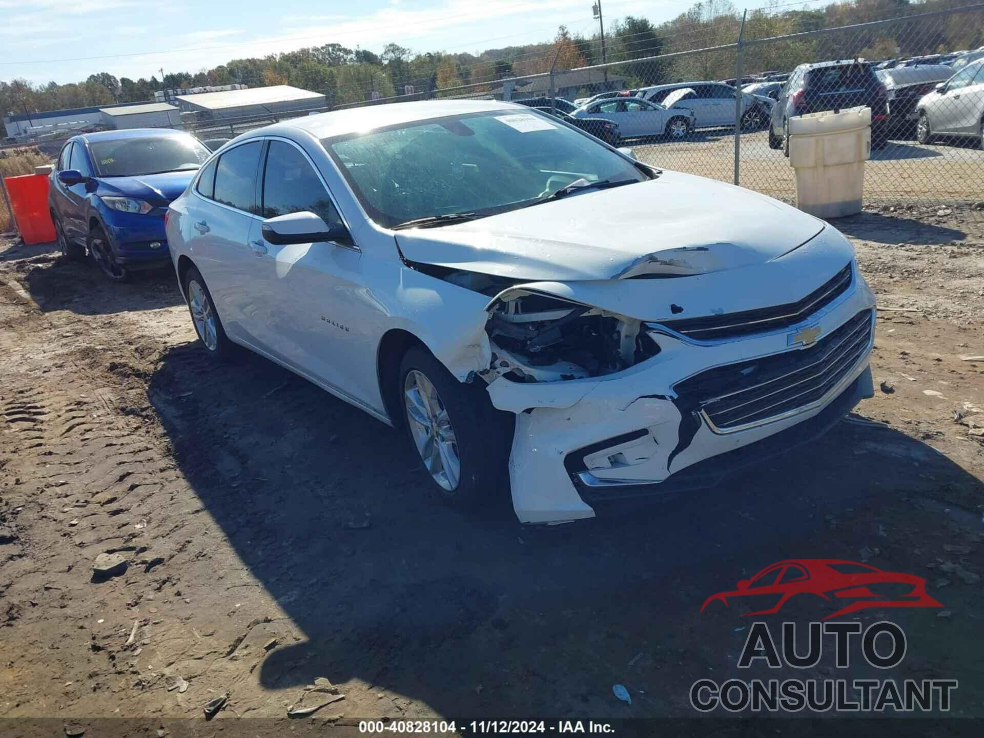 CHEVROLET MALIBU 2017 - 1G1ZE5STXHF222270