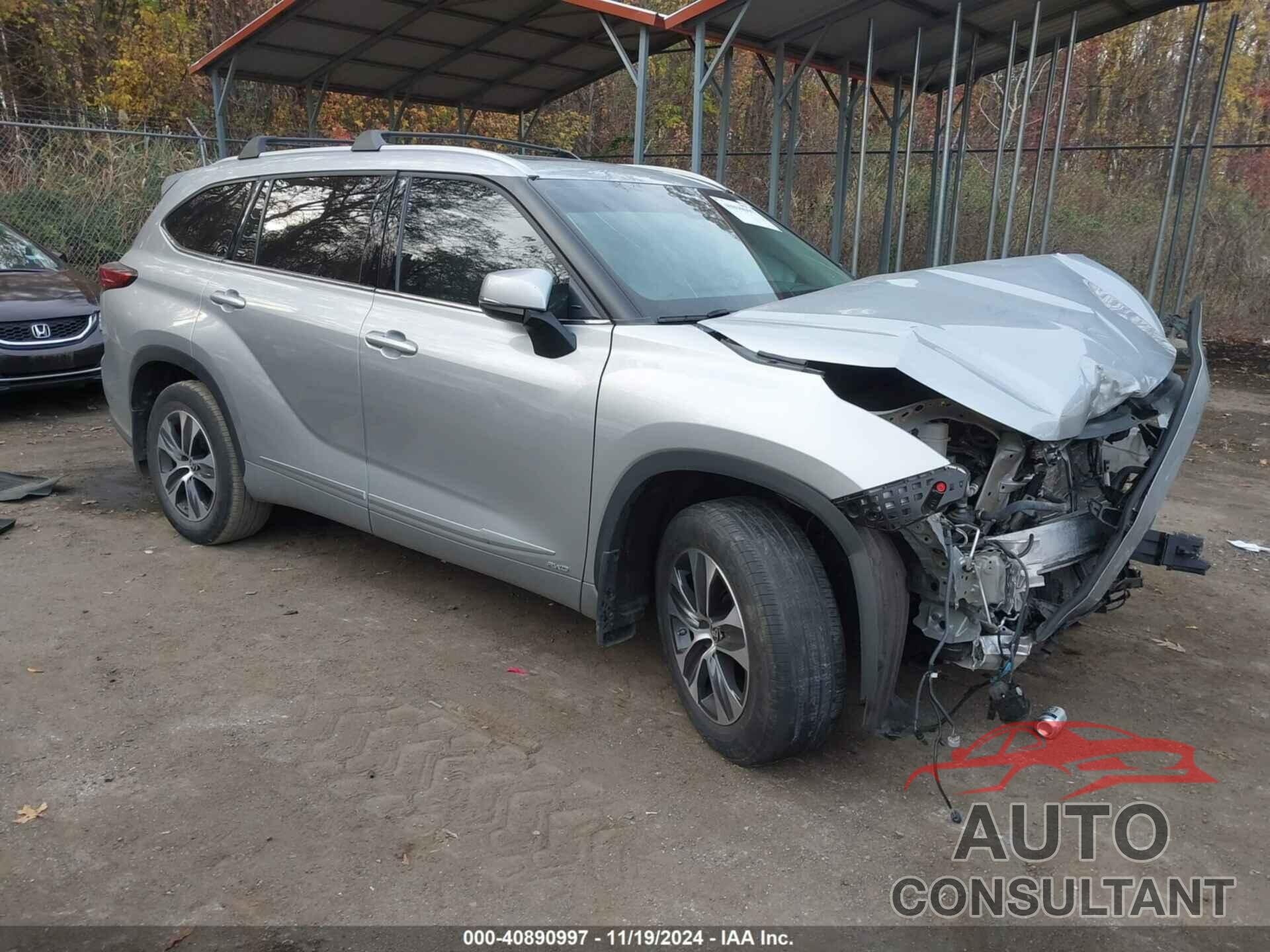 TOYOTA HIGHLANDER 2022 - 5TDGBRCH9NS546735