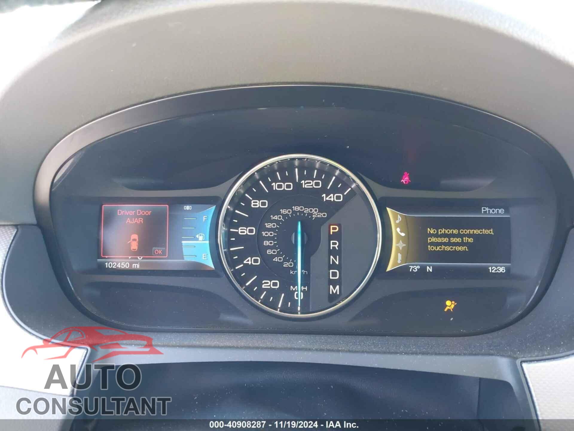 FORD EDGE 2012 - 2FMDK3JC0CBA26909