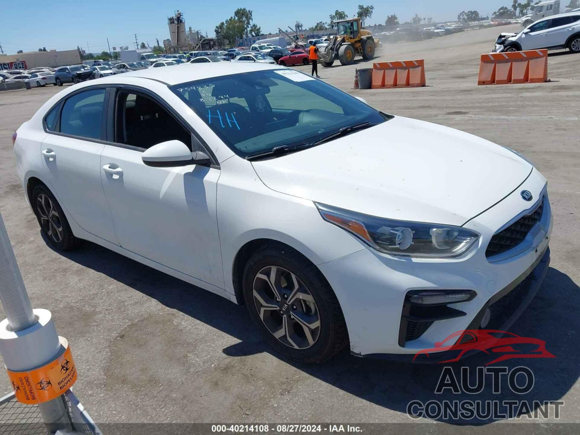 KIA FORTE 2019 - 3KPF24AD8KE134004