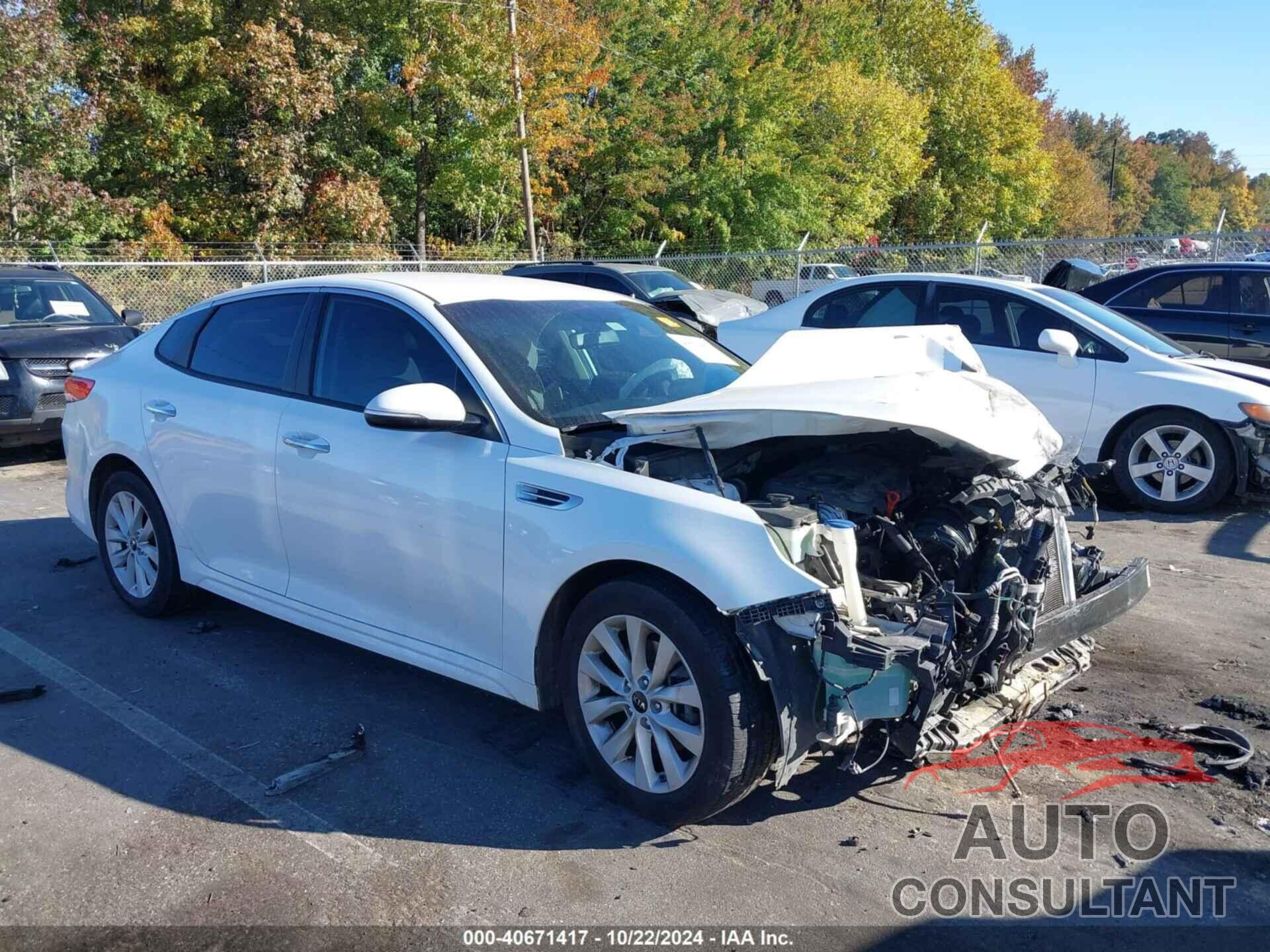 KIA OPTIMA 2016 - 5XXGT4L3XGG005749