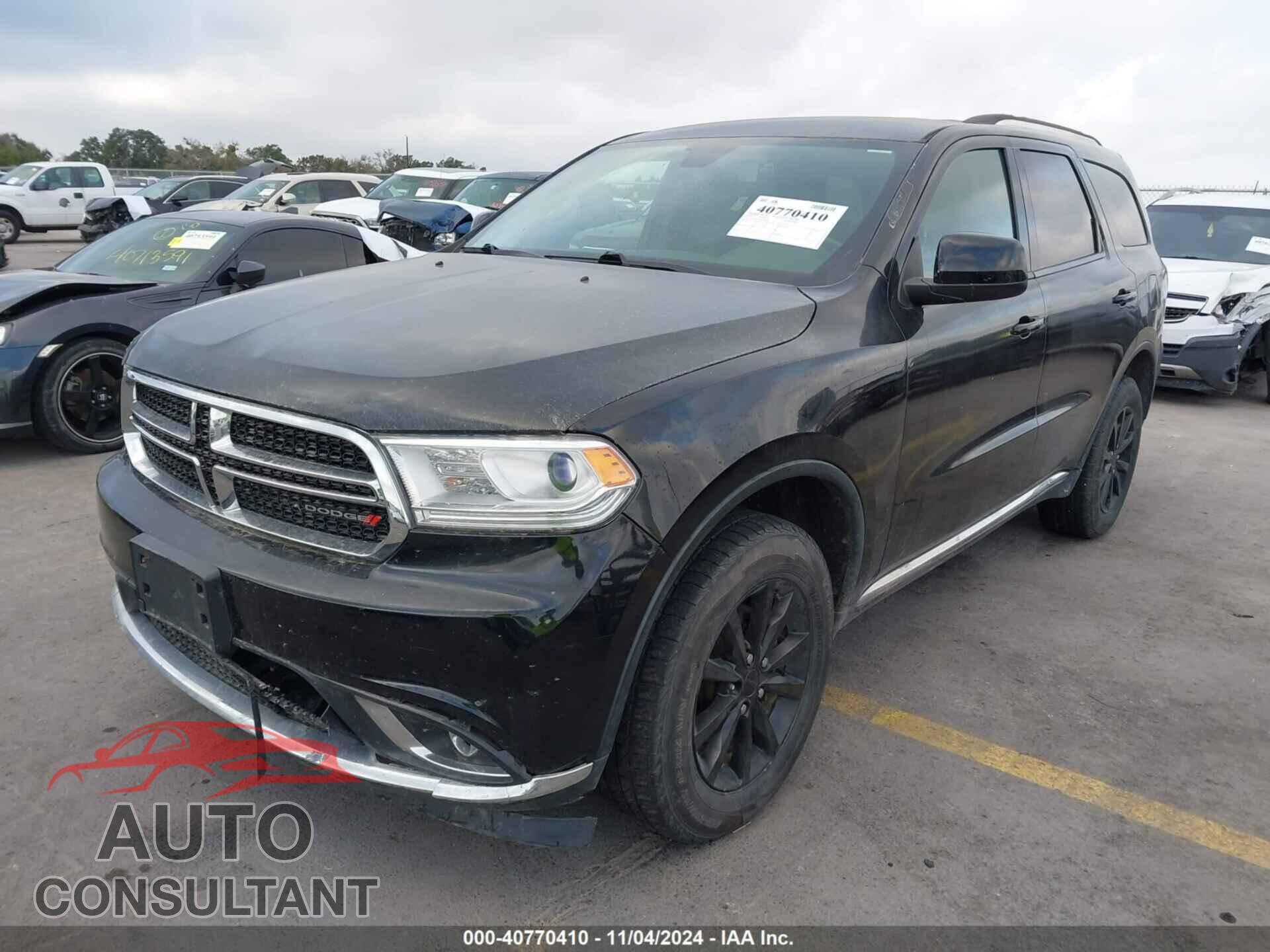 DODGE DURANGO 2017 - 1C4RDJAG4HC883978