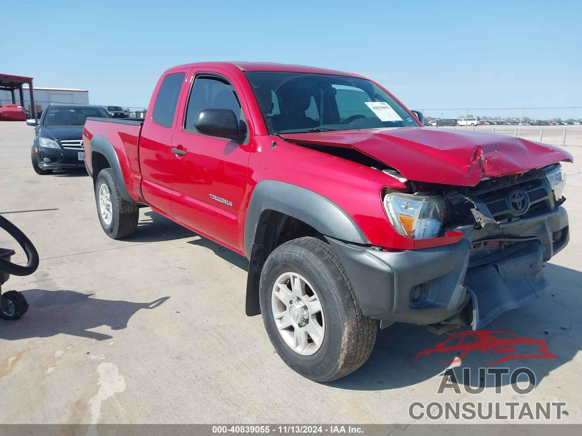 TOYOTA TACOMA 2012 - 5TFTX4GN4CX014027