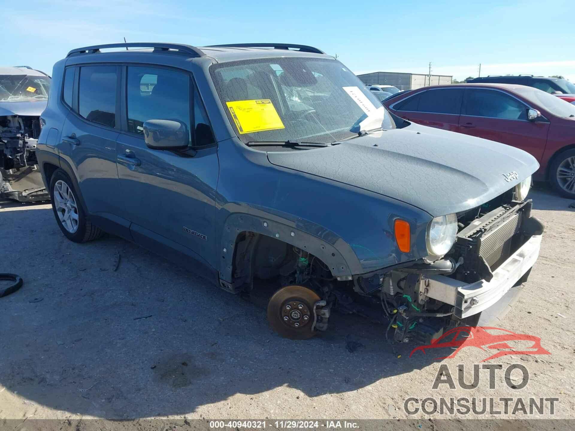 JEEP RENEGADE 2018 - ZACCJABB6JPJ40805