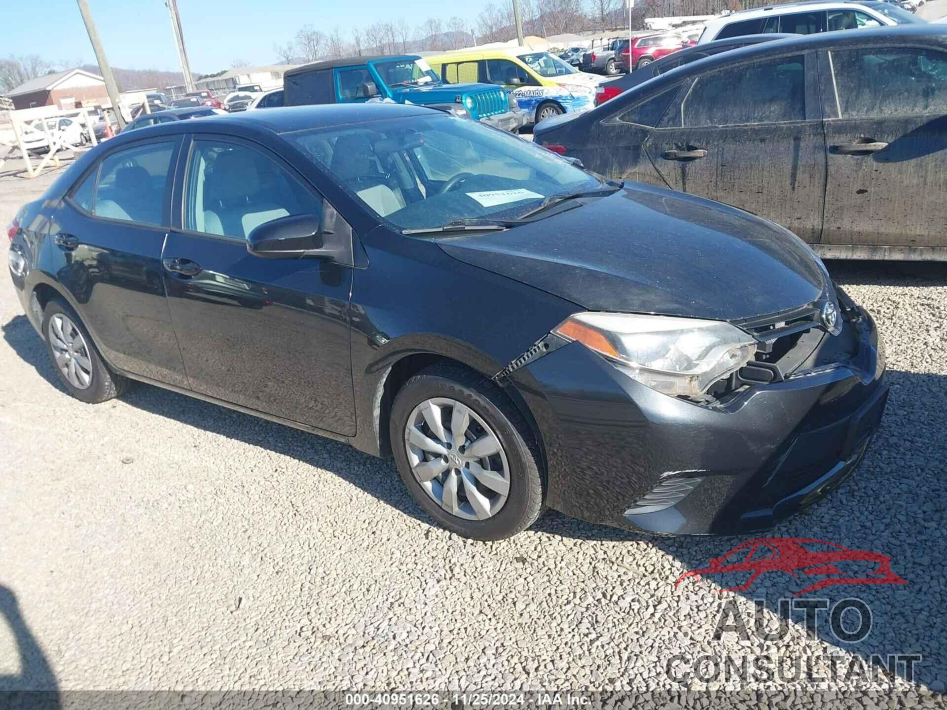 TOYOTA COROLLA 2014 - 2T1BURHE5EC091023