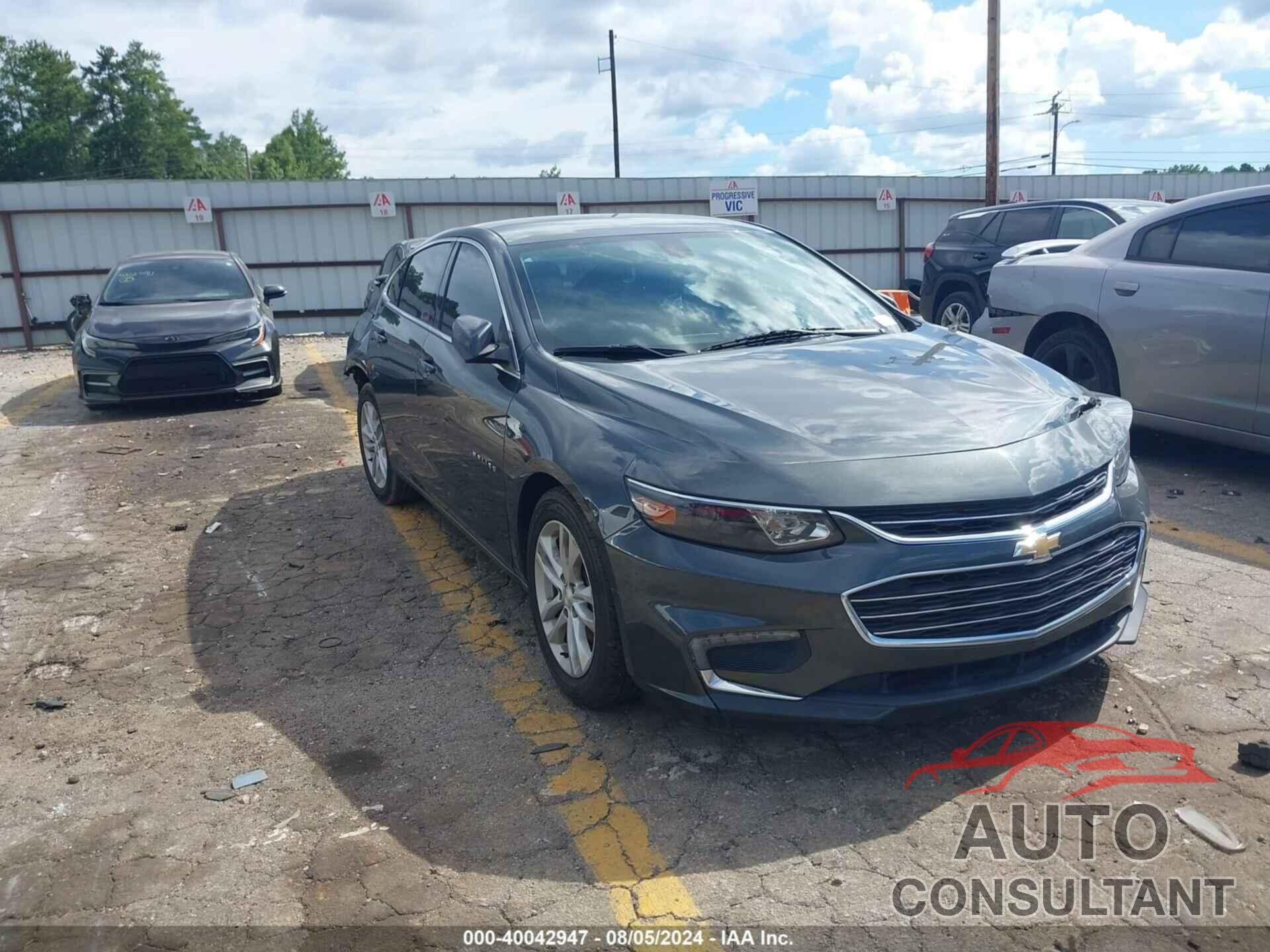 CHEVROLET MALIBU 2016 - 1G1ZE5ST9GF352300