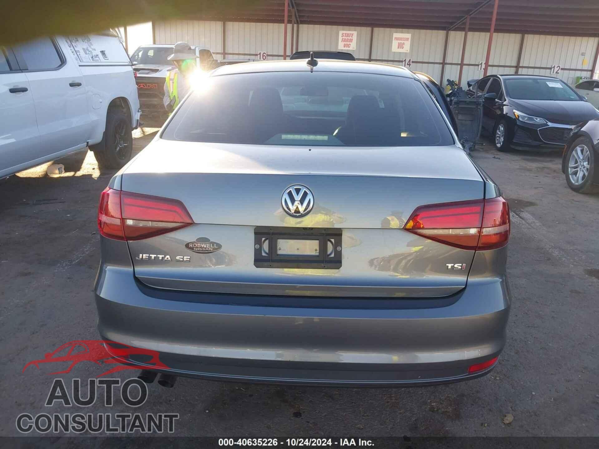 VOLKSWAGEN JETTA 2017 - 3VWDB7AJ8HM263080