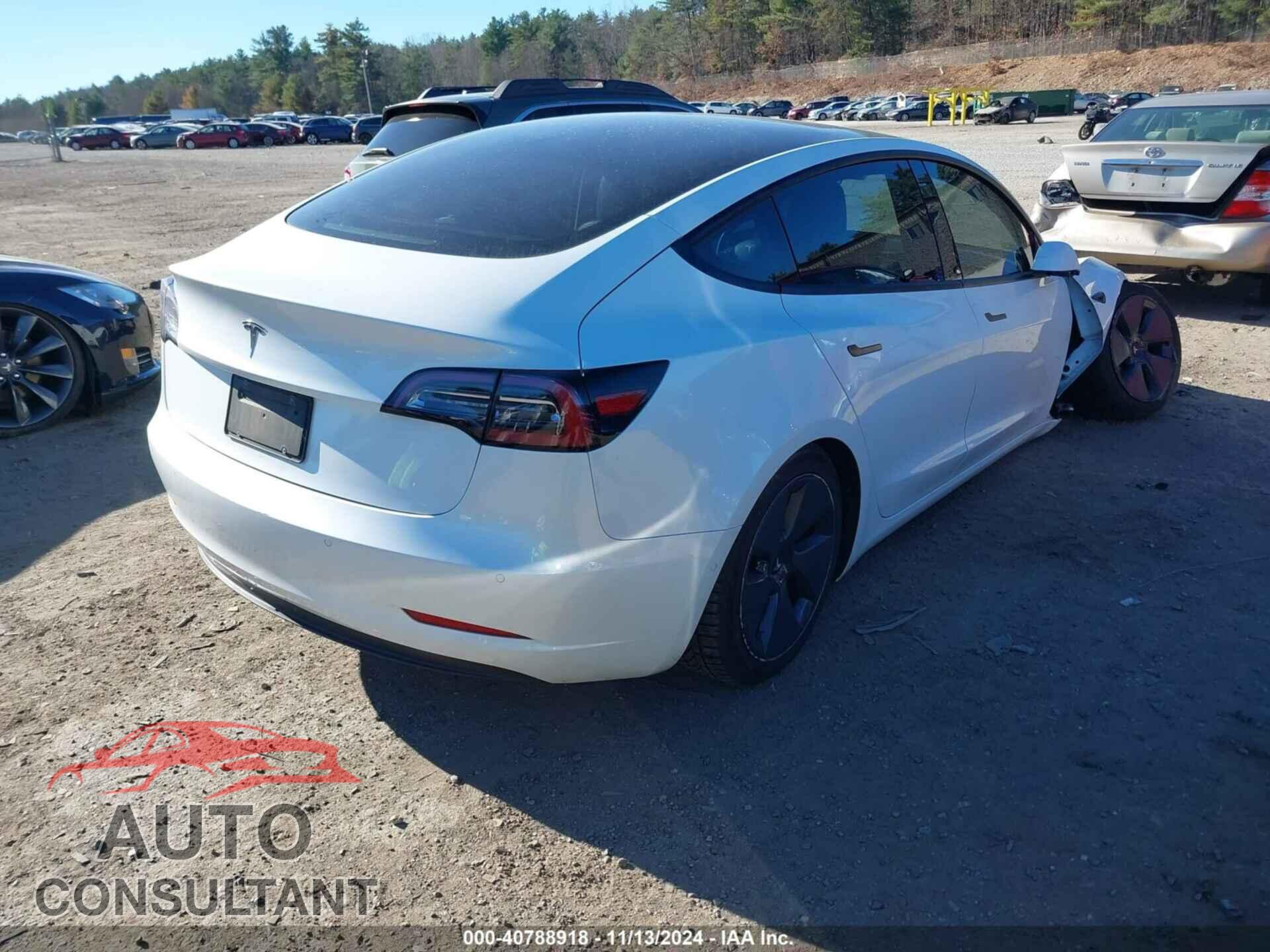 TESLA MODEL 3 2021 - 5YJ3E1EA7MF963300