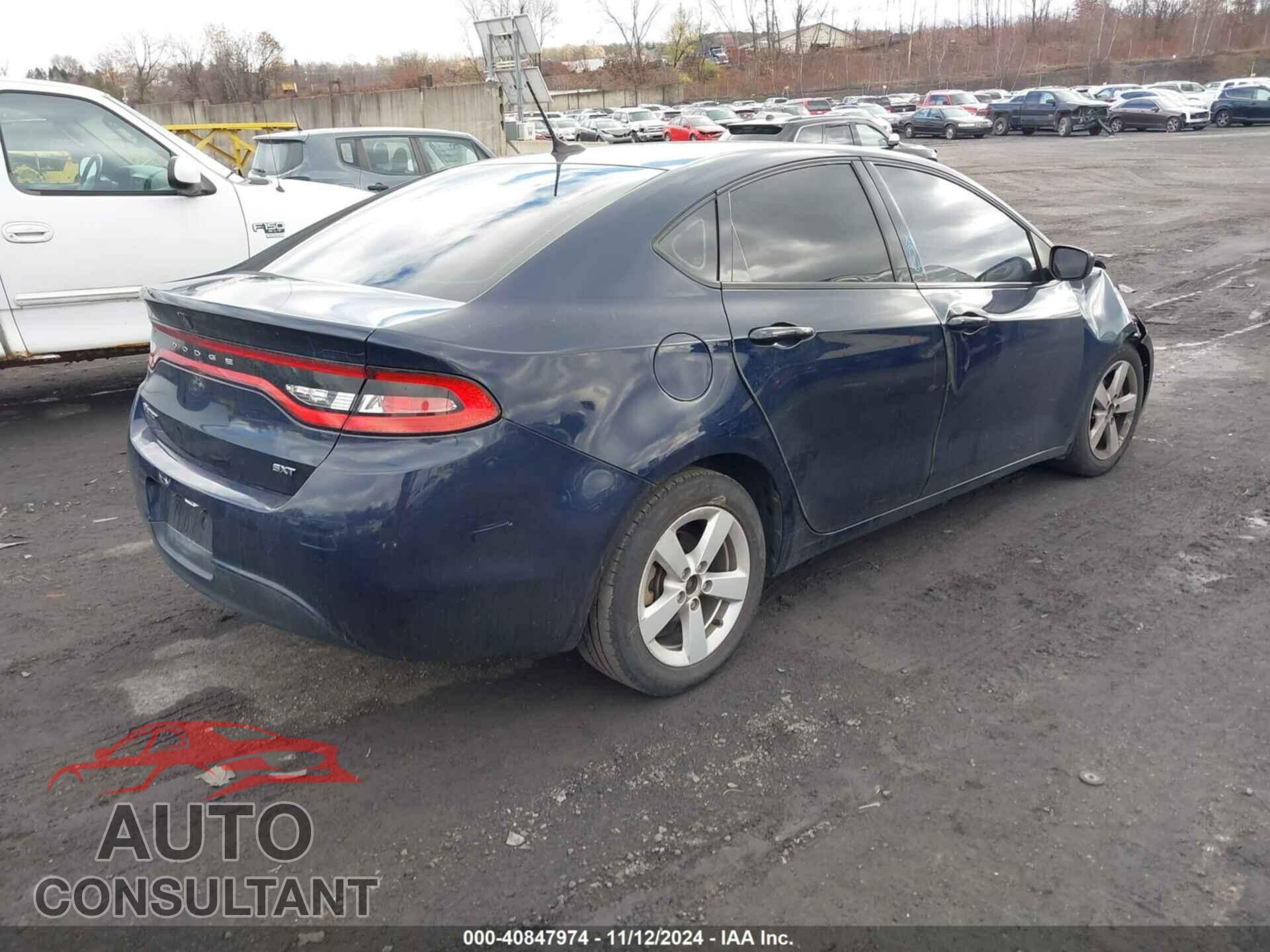 DODGE DART 2016 - 1C3CDFBB4GD701795