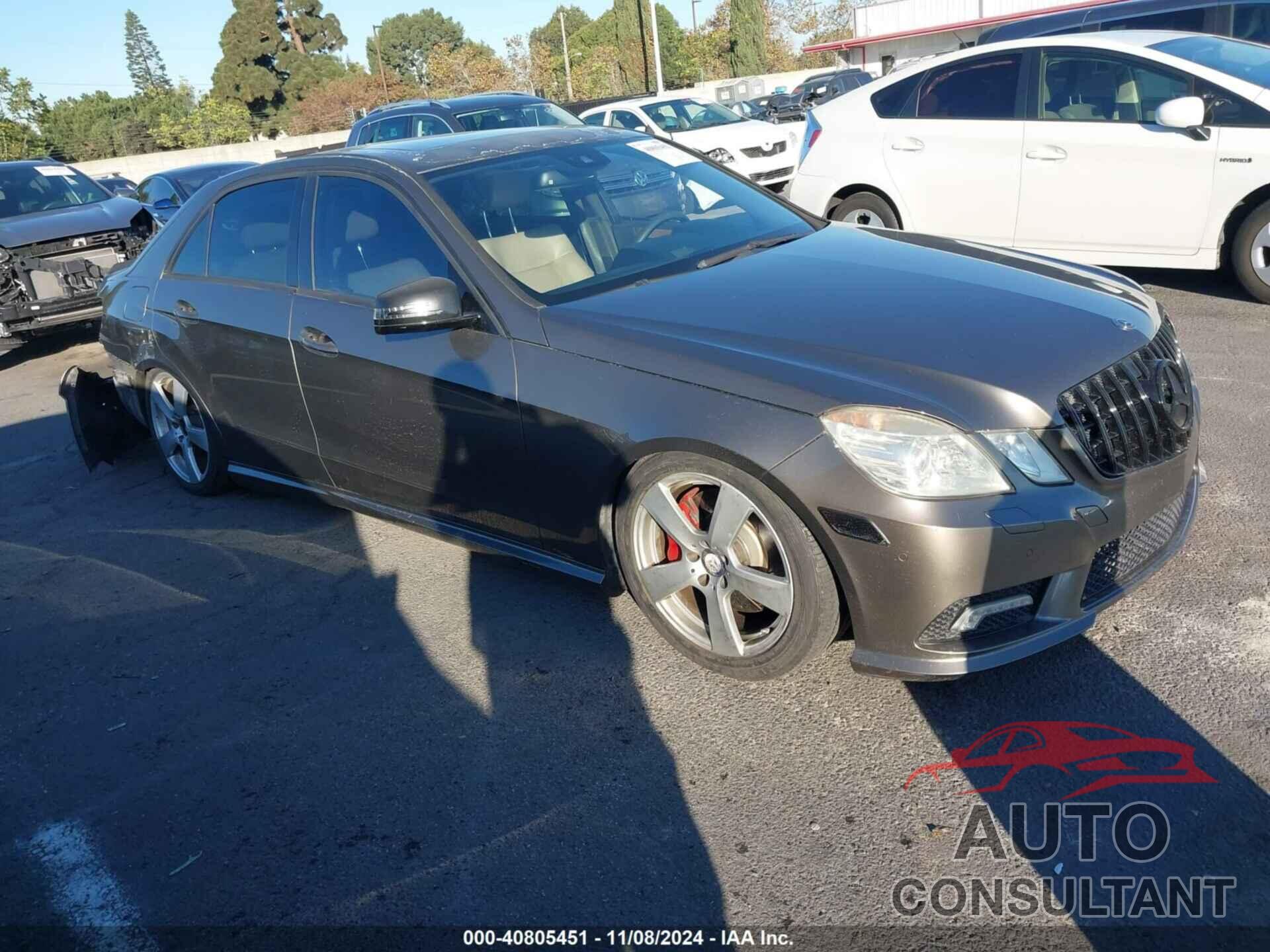 MERCEDES-BENZ E 550 2010 - WDDHF7CB2AA067241