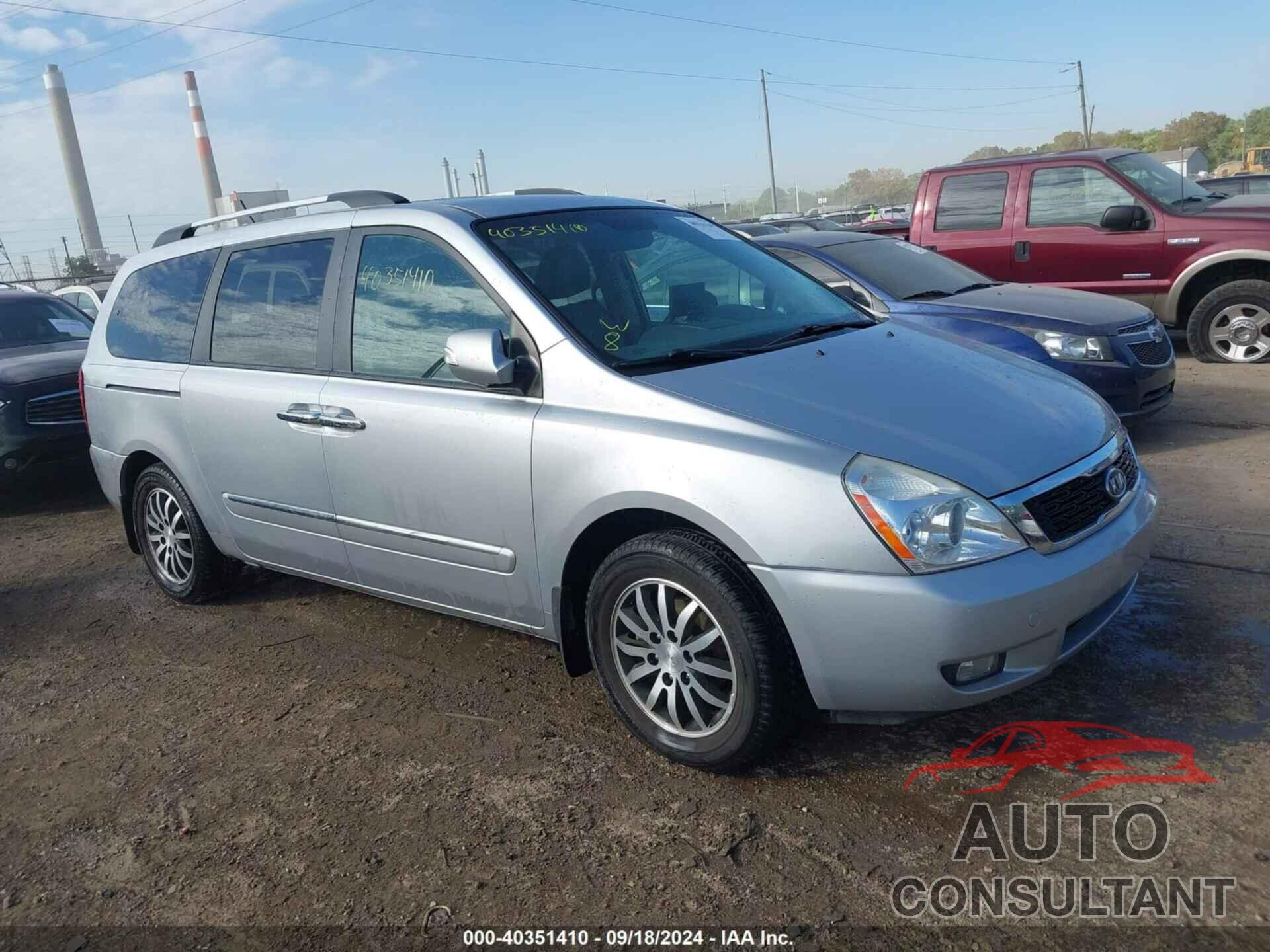 KIA SEDONA 2011 - KNDMH4C73B6399254