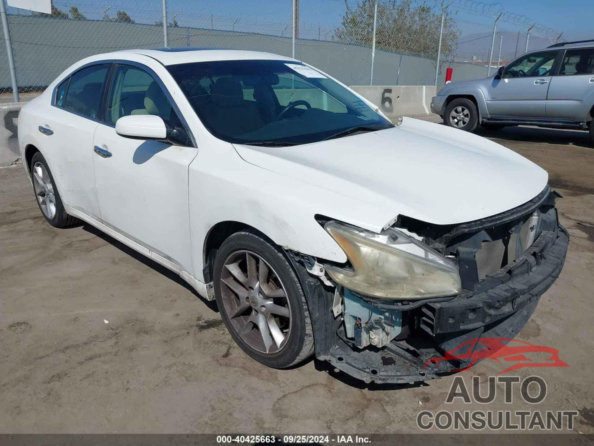 NISSAN MAXIMA 2010 - 1N4AA5AP1AC806252