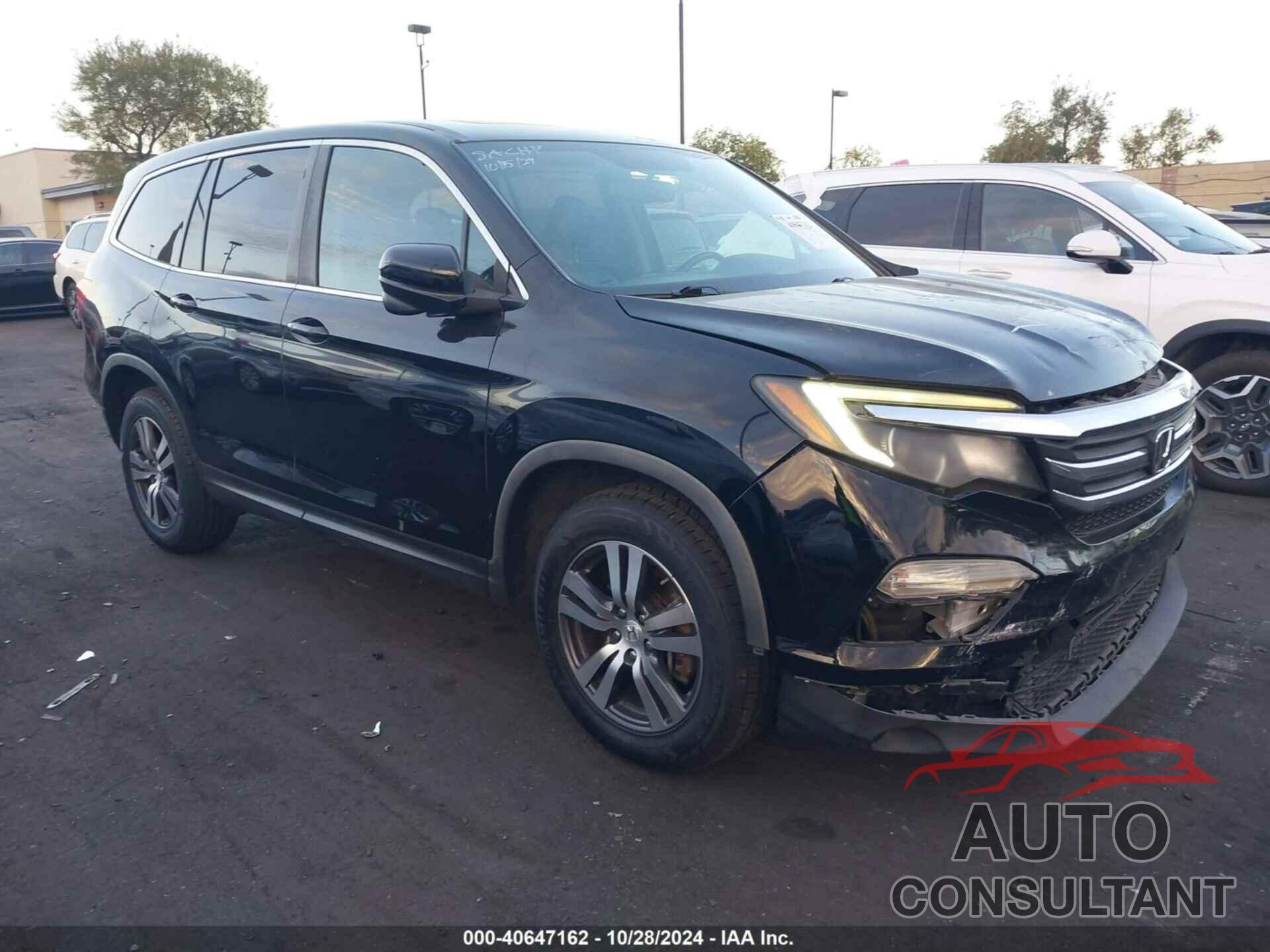 HONDA PILOT 2017 - 5FNYF5H59HB030562