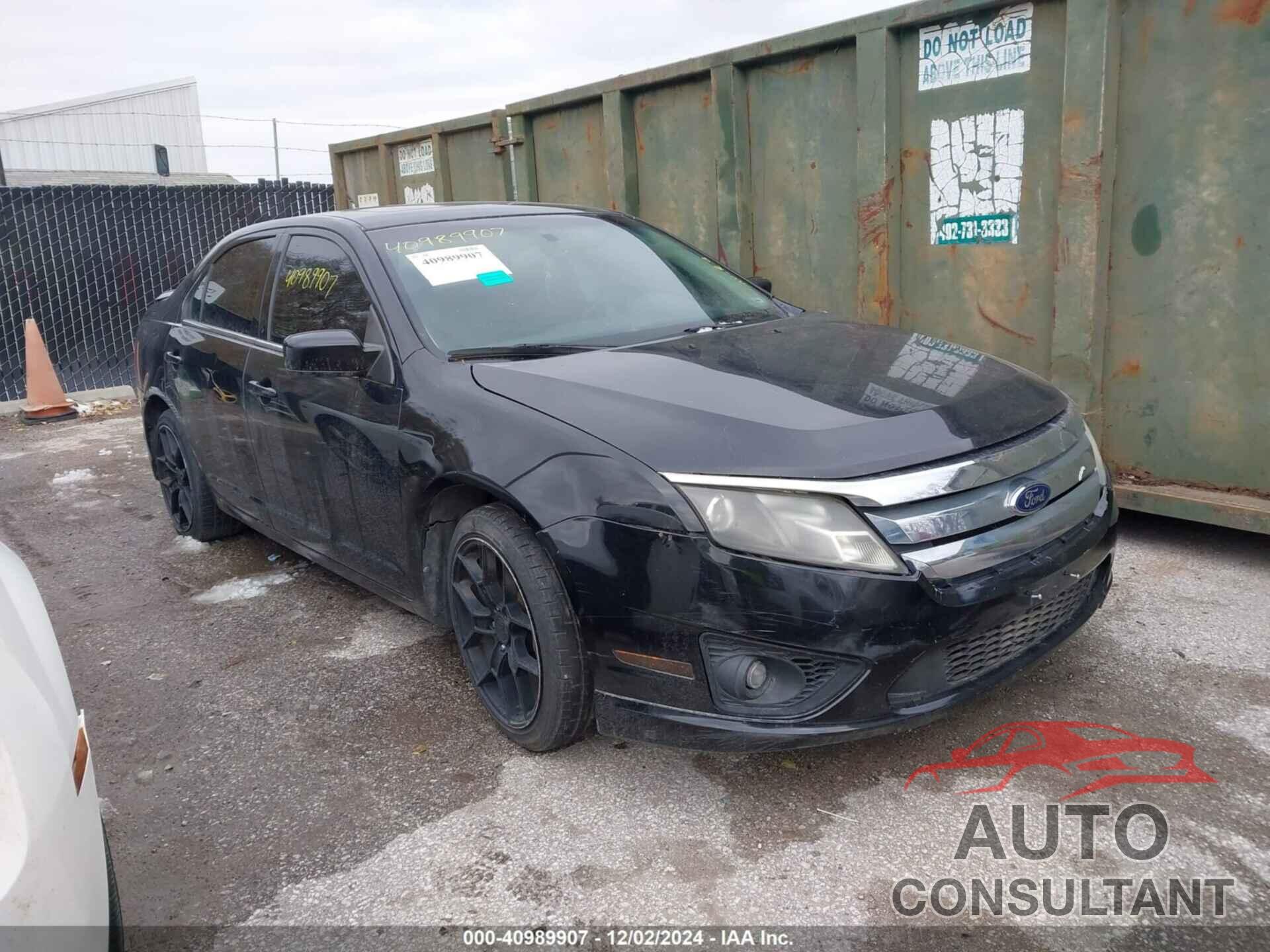 FORD FUSION 2010 - 3FAHP0HG4AR166383