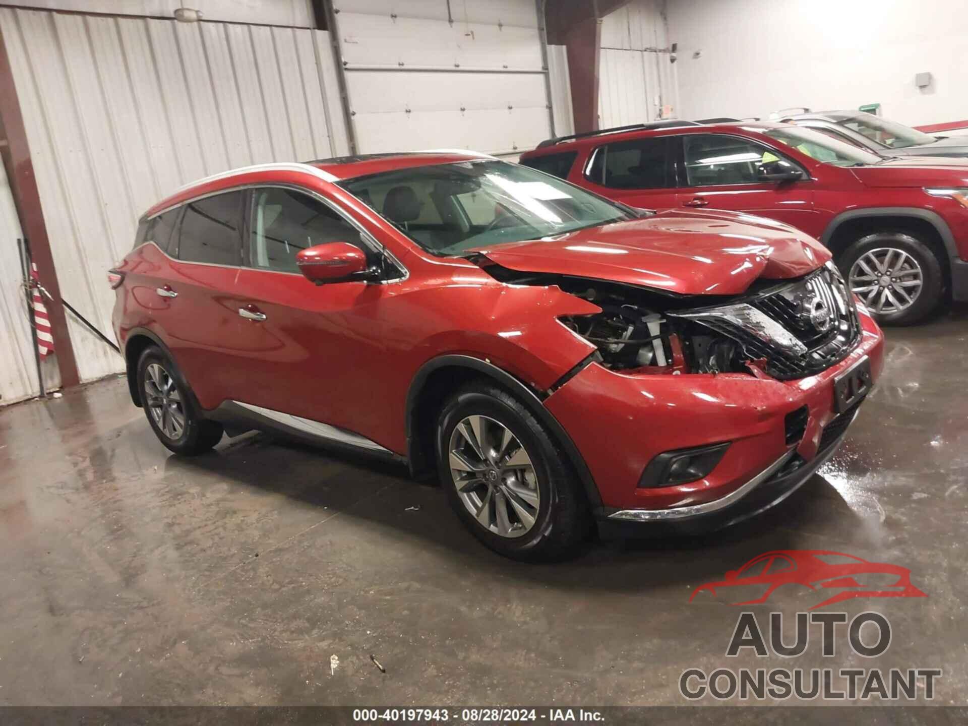 NISSAN MURANO 2016 - 5N1AZ2MH3GN171467