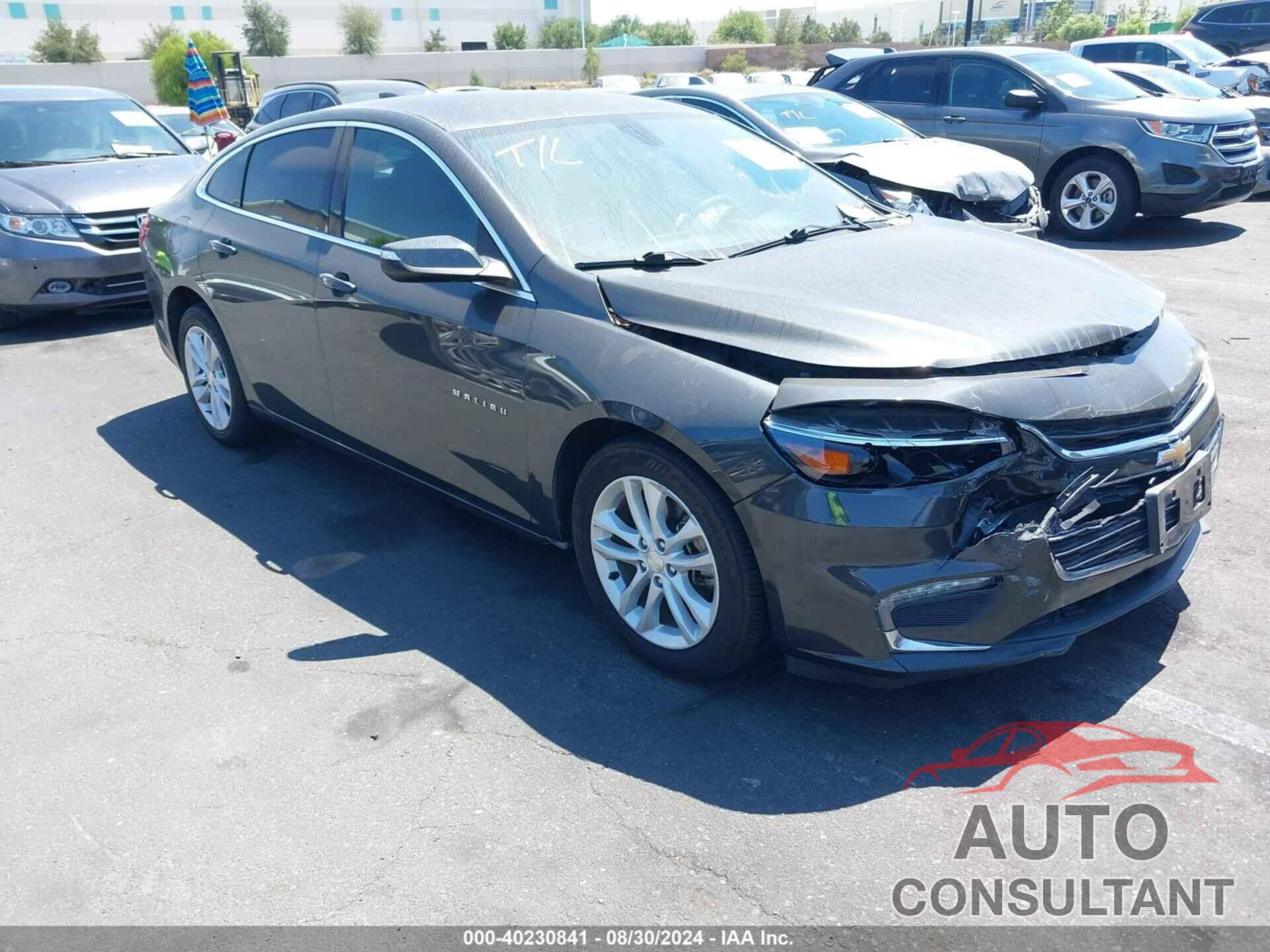 CHEVROLET MALIBU 2017 - 1G1ZE5ST4HF292525