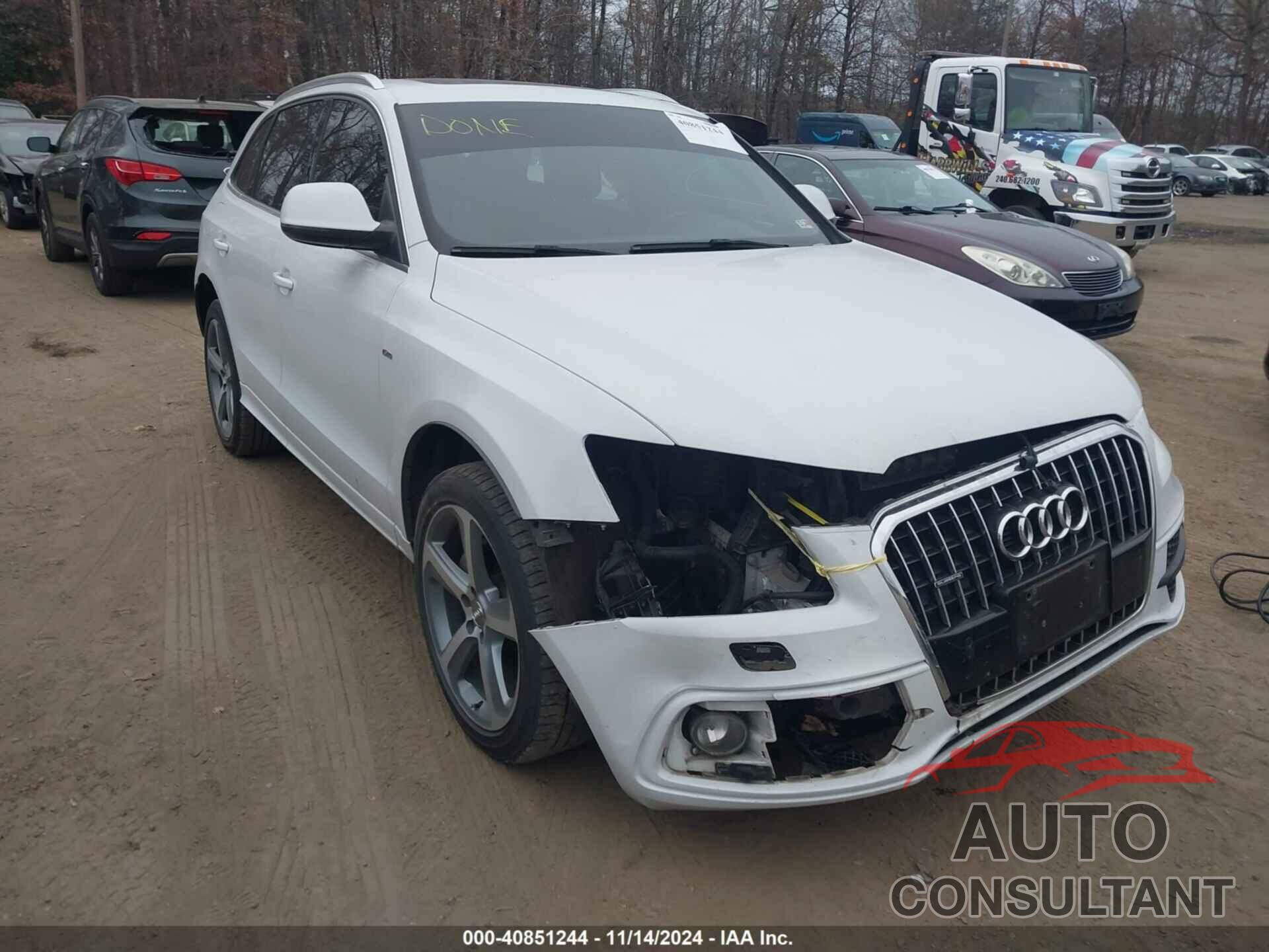 AUDI Q5 2013 - WA1DGAFP1DA062153