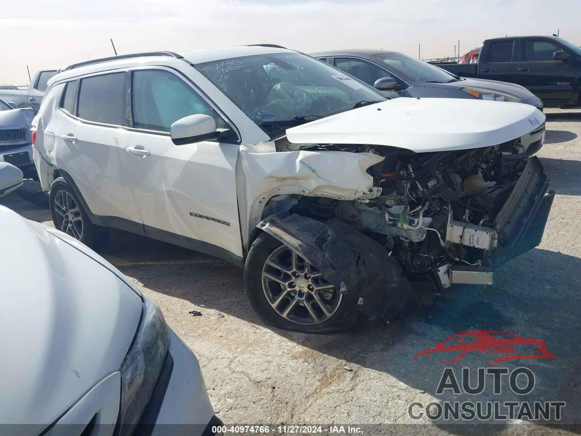 JEEP NEW COMPASS 2017 - 3C4NJCBB4HT598000