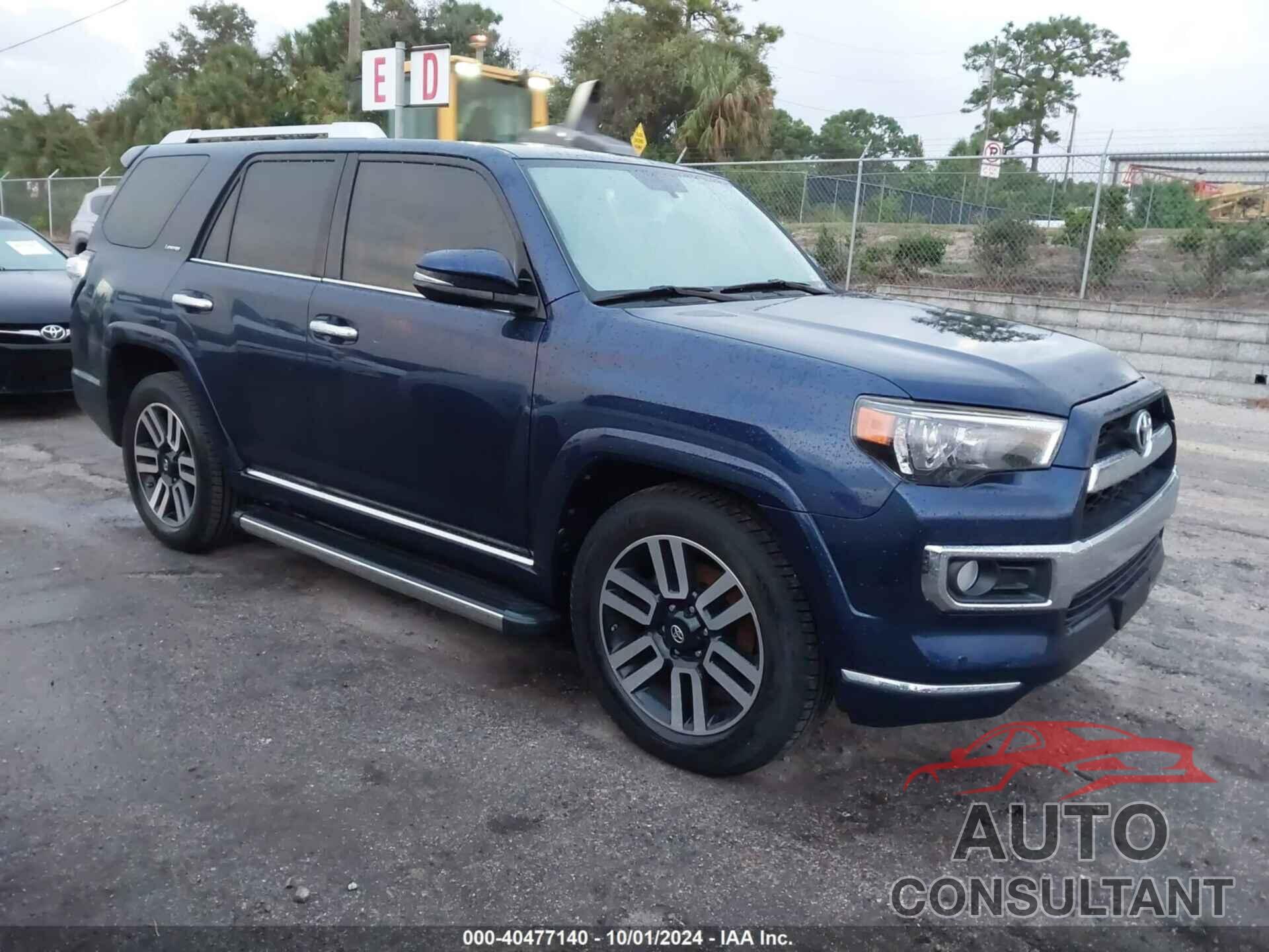 TOYOTA 4RUNNER 2016 - JTEZU5JR0G5133730