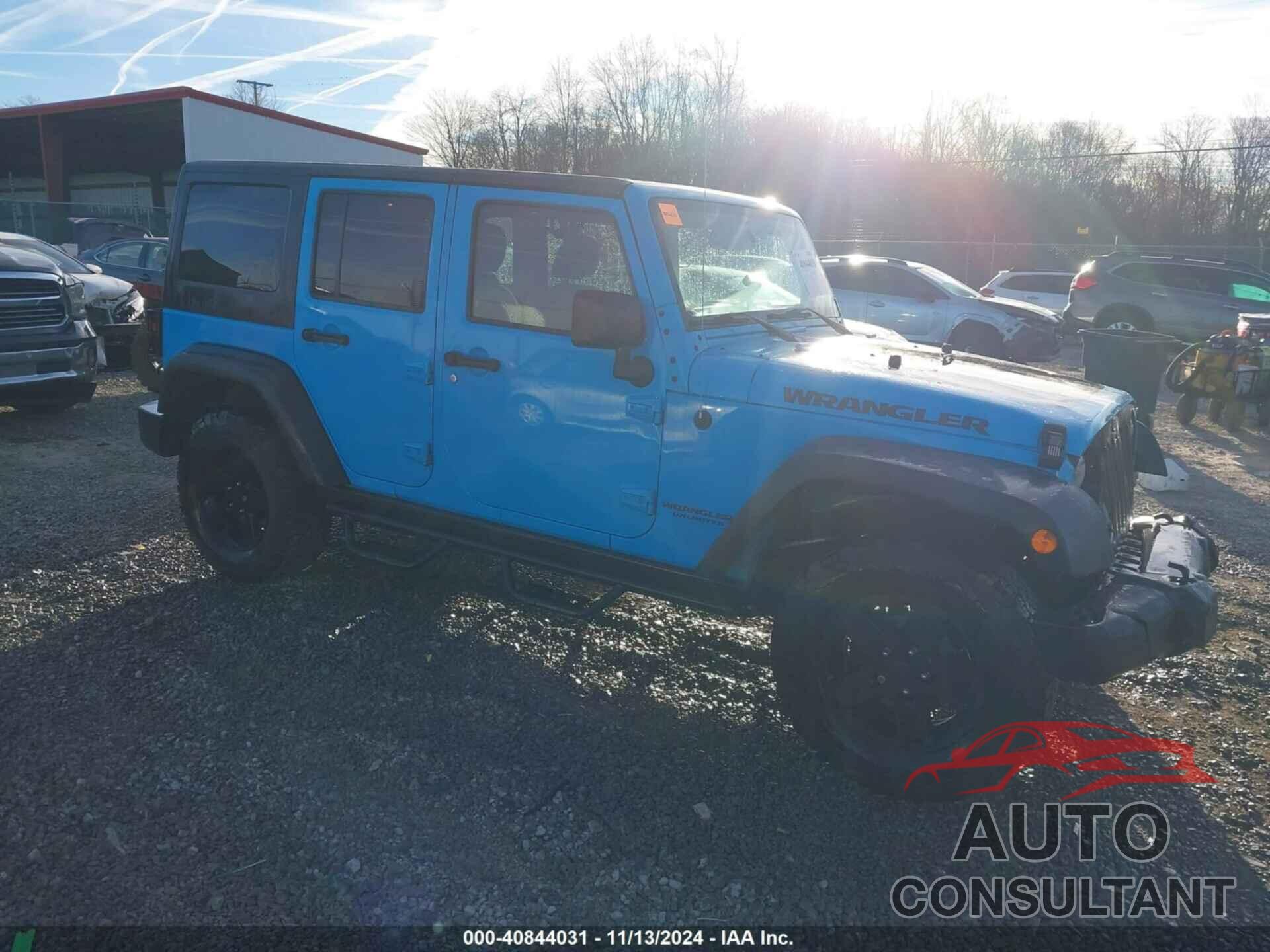 JEEP WRANGLER UNLIMITED 2017 - 1C4BJWDGXHL672304