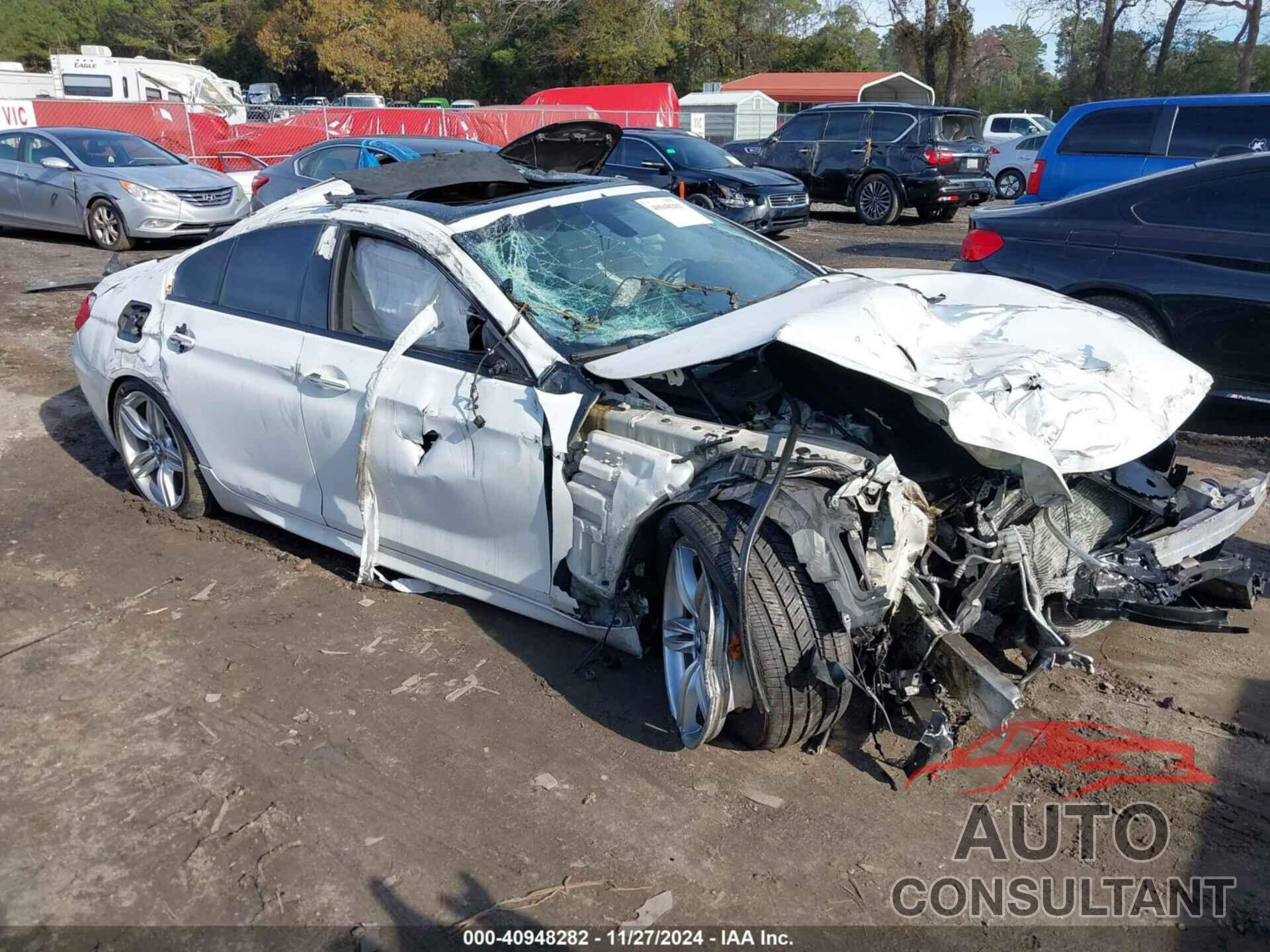 BMW 640I GRAN COUPE 2014 - WBA6B8C54ED452461